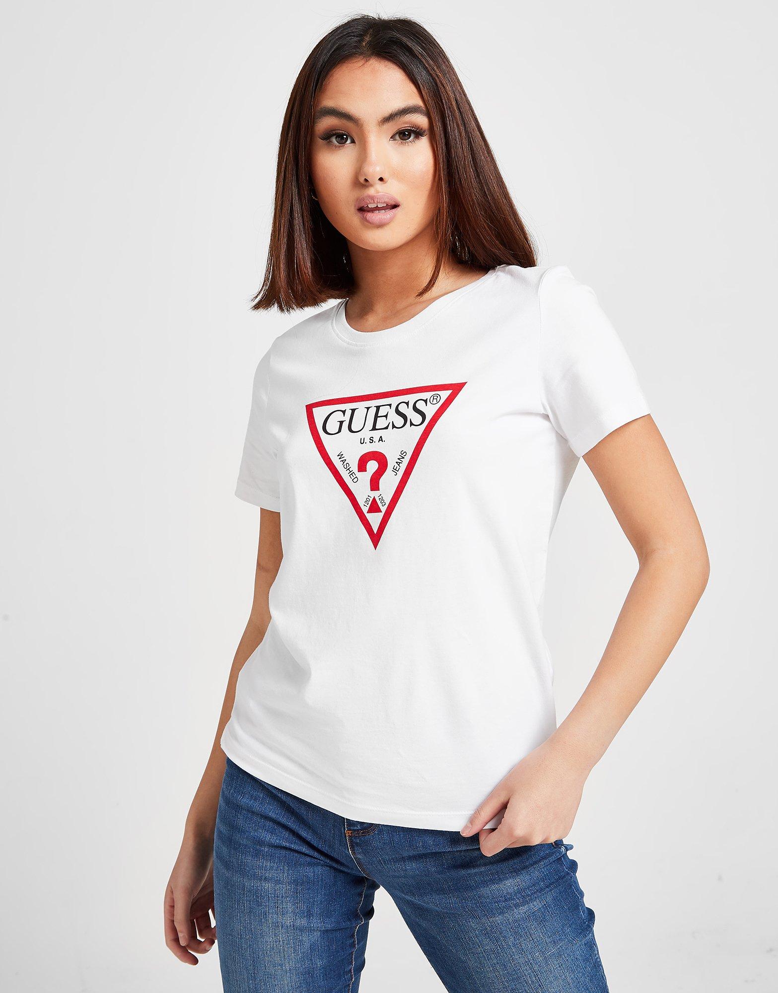 guess t shirt donna