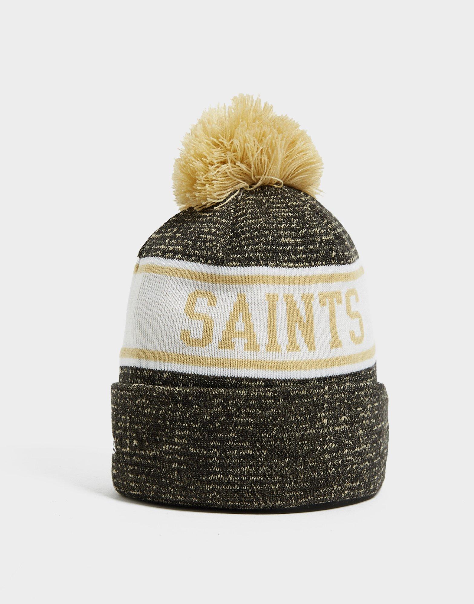 saints beanie with pom
