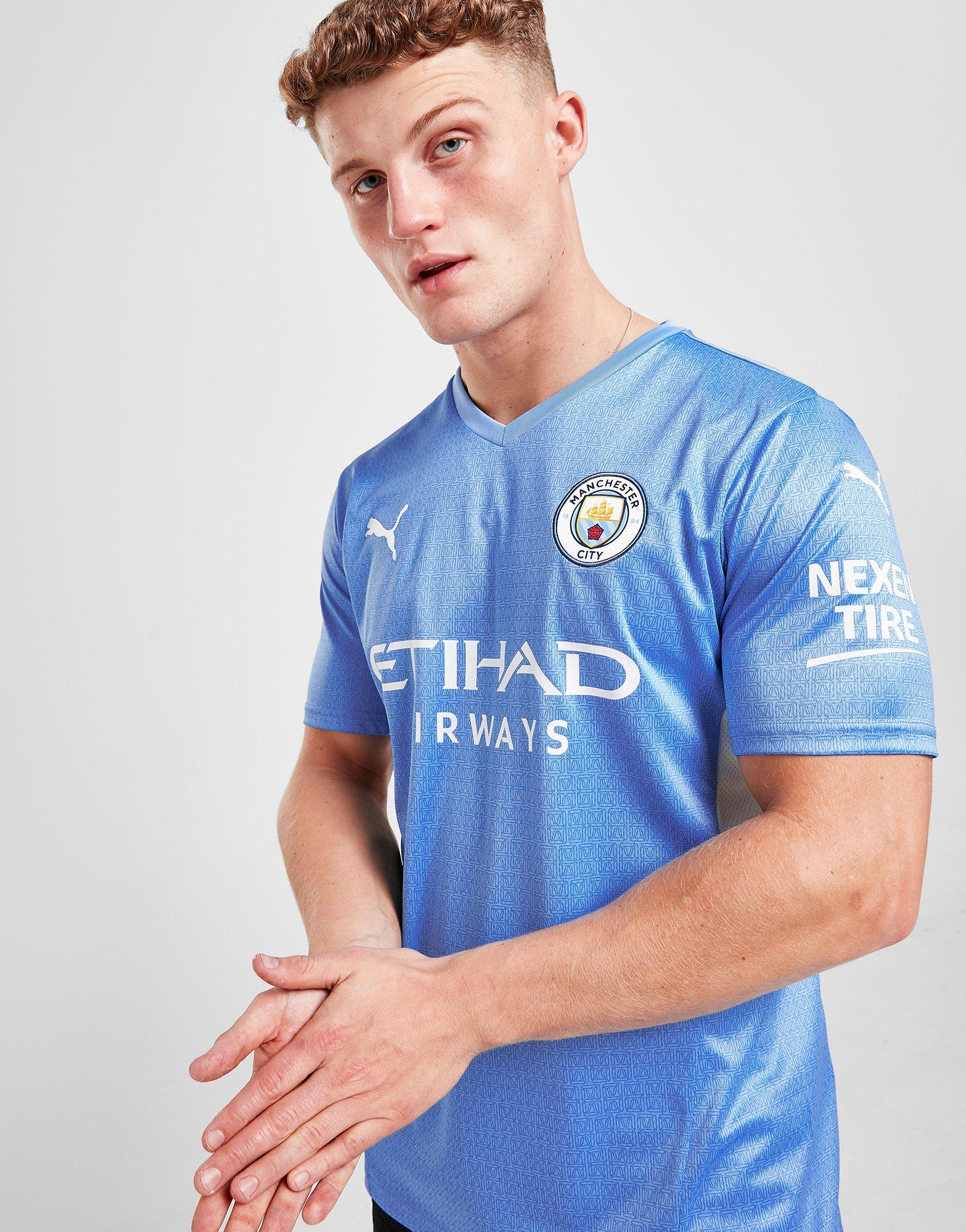 PUMA Manchester City FC 2021/22 Short Sleeve Home Shirt