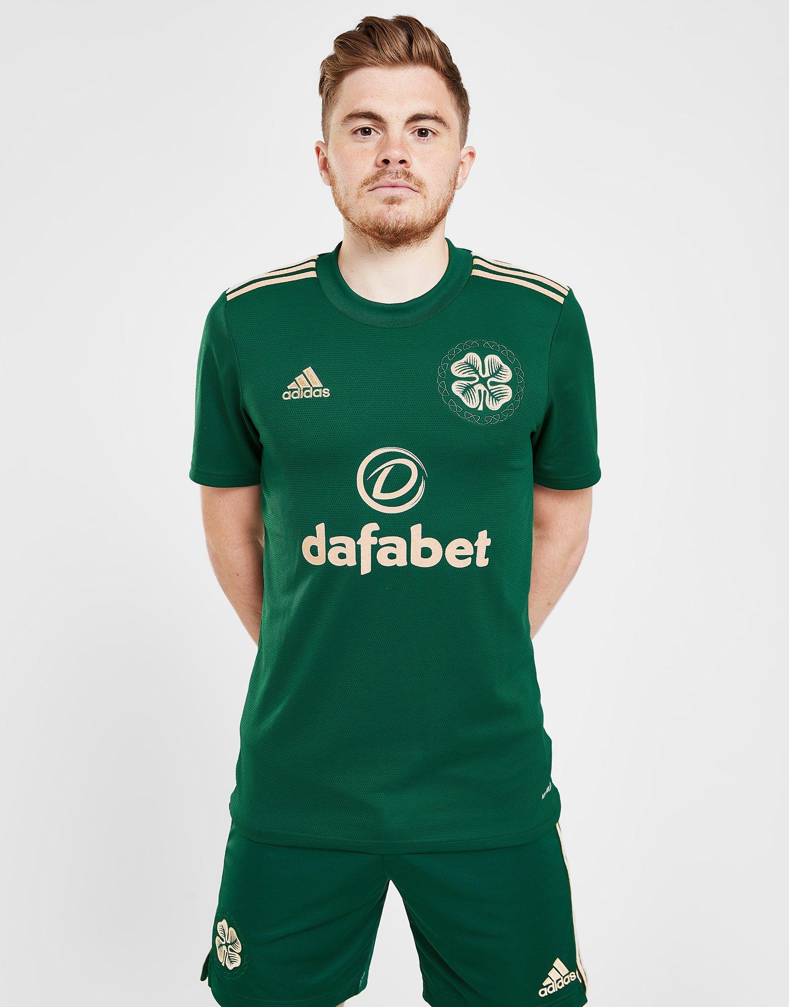 Green adidas Celtic 2021 22 Away Shirt JD Sports