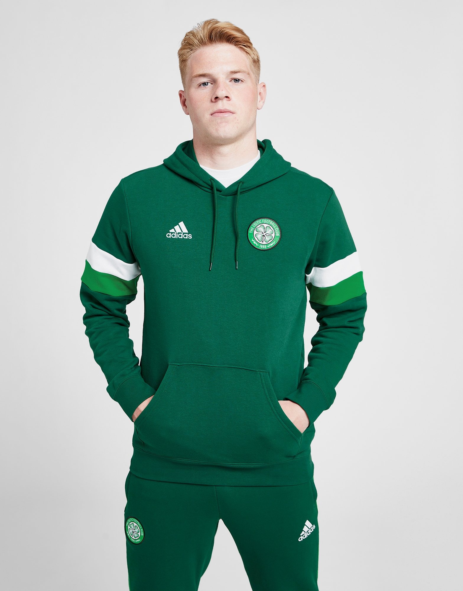 adidas sudadera Celtic FC DNA en Verde JD Sports