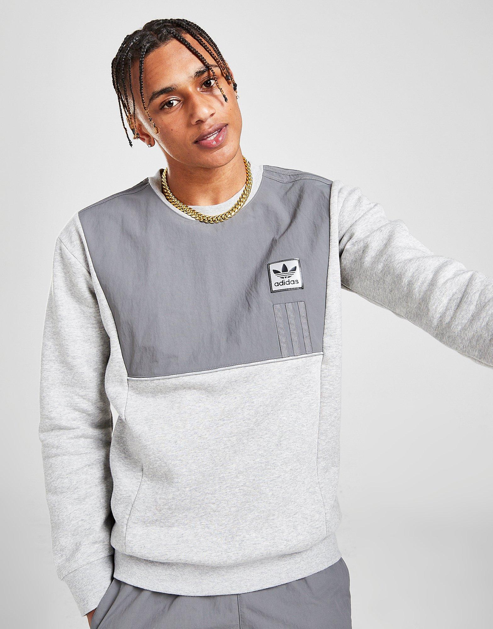 adidas originals id96 crew sweatshirt