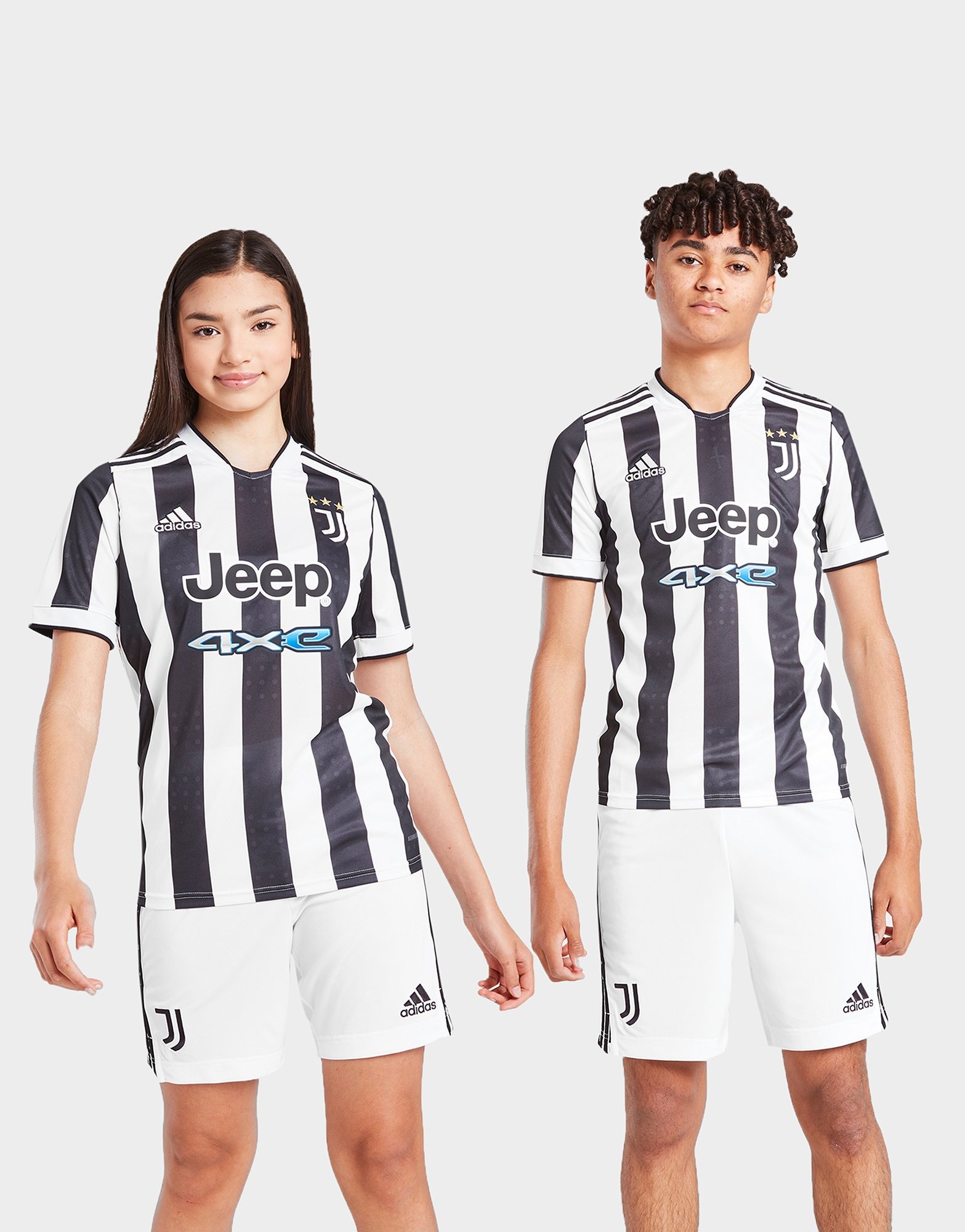 White adidas Juventus 2021 22 Home Shirt Junior JD Sports Malaysia