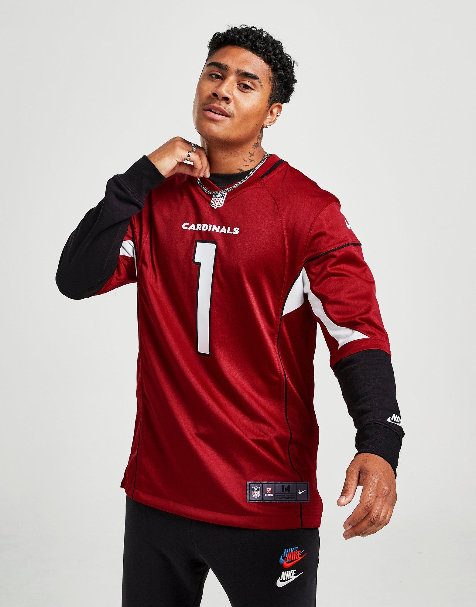 Red Nike NFL Arizona Cardinals Murray #1 Jersey - JD Sports NZ