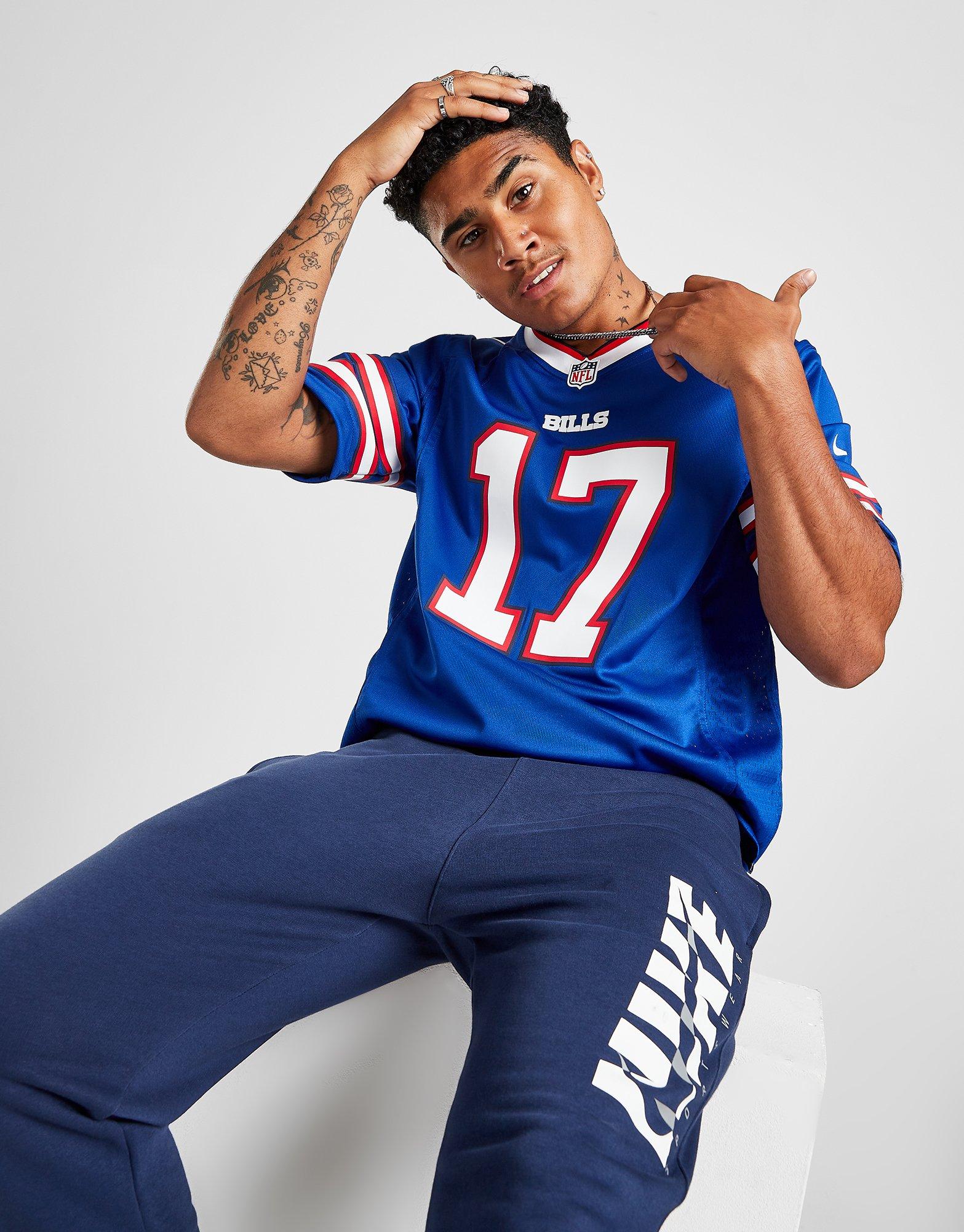 Blue Nike NFL Buffalo Bills Allen #17 Jersey - JD Sports