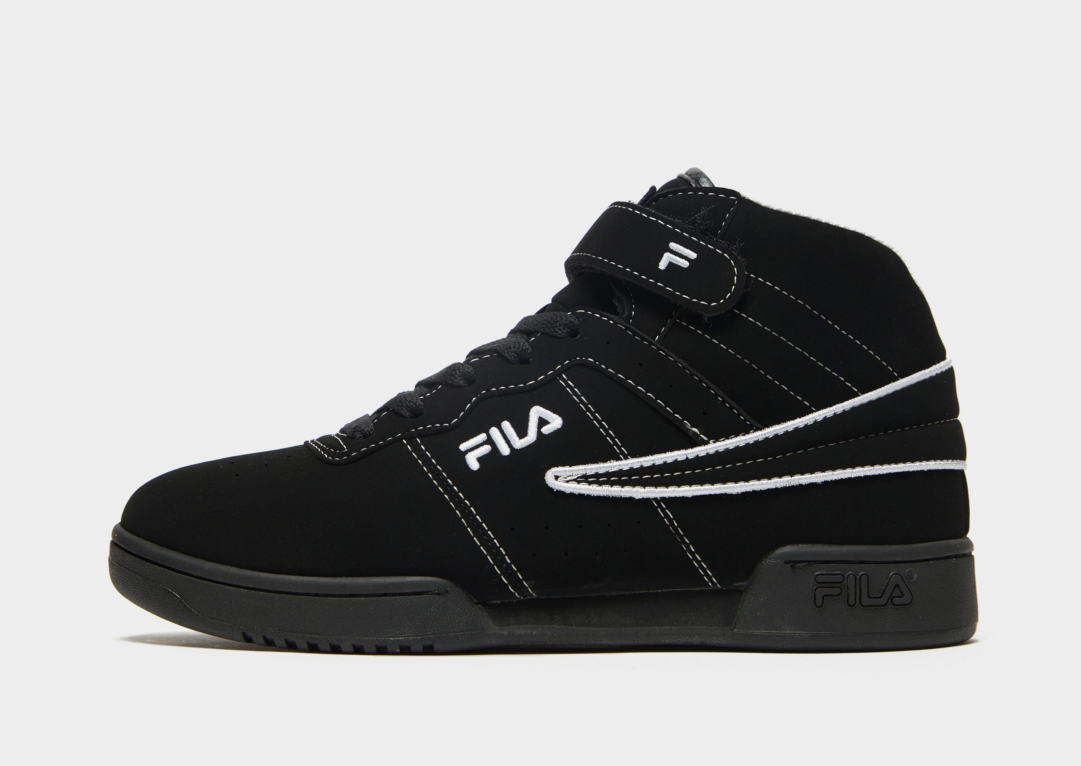 fila black suede