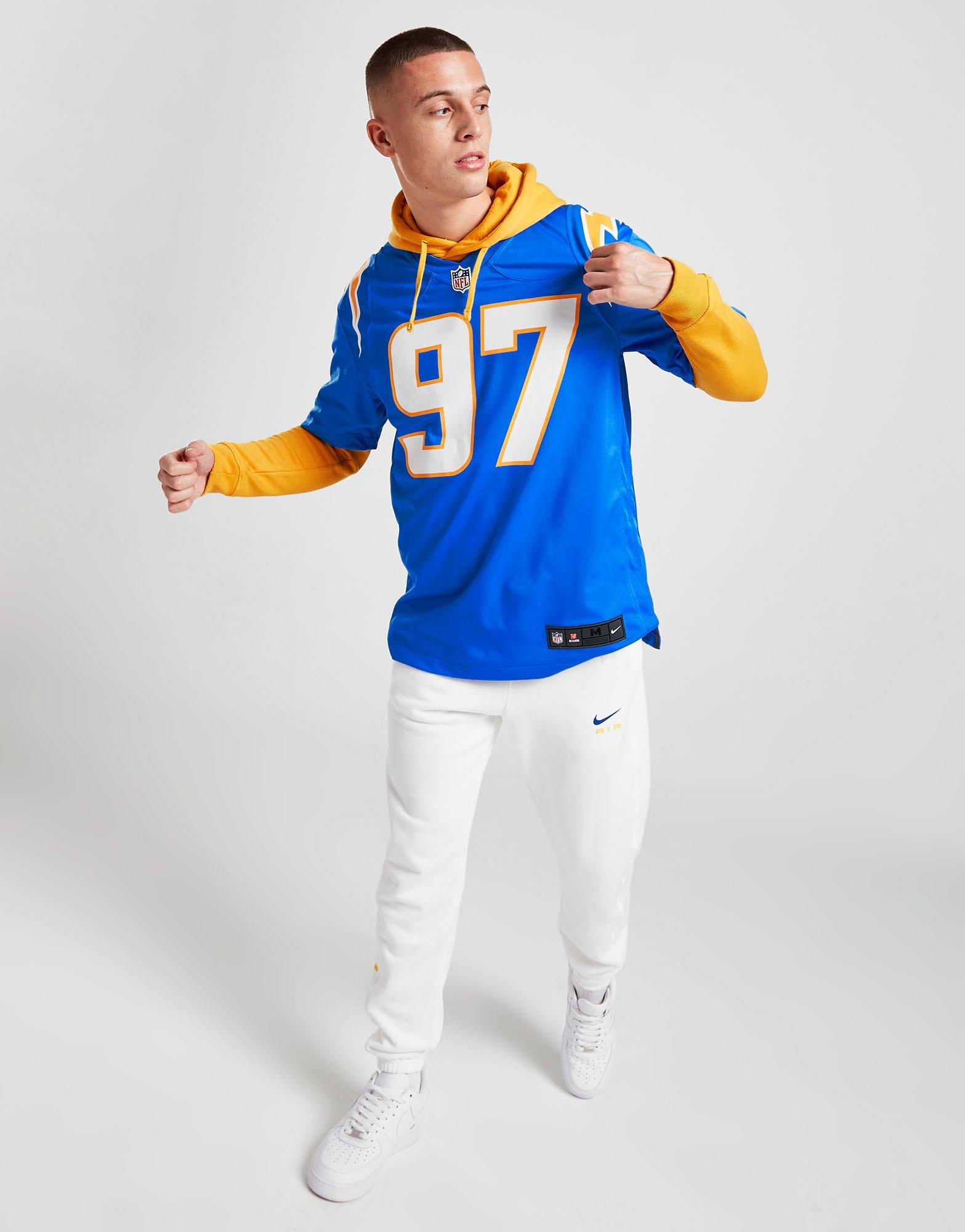 Blue Nike NFL LA Chargers Bosa #97 Game Jersey