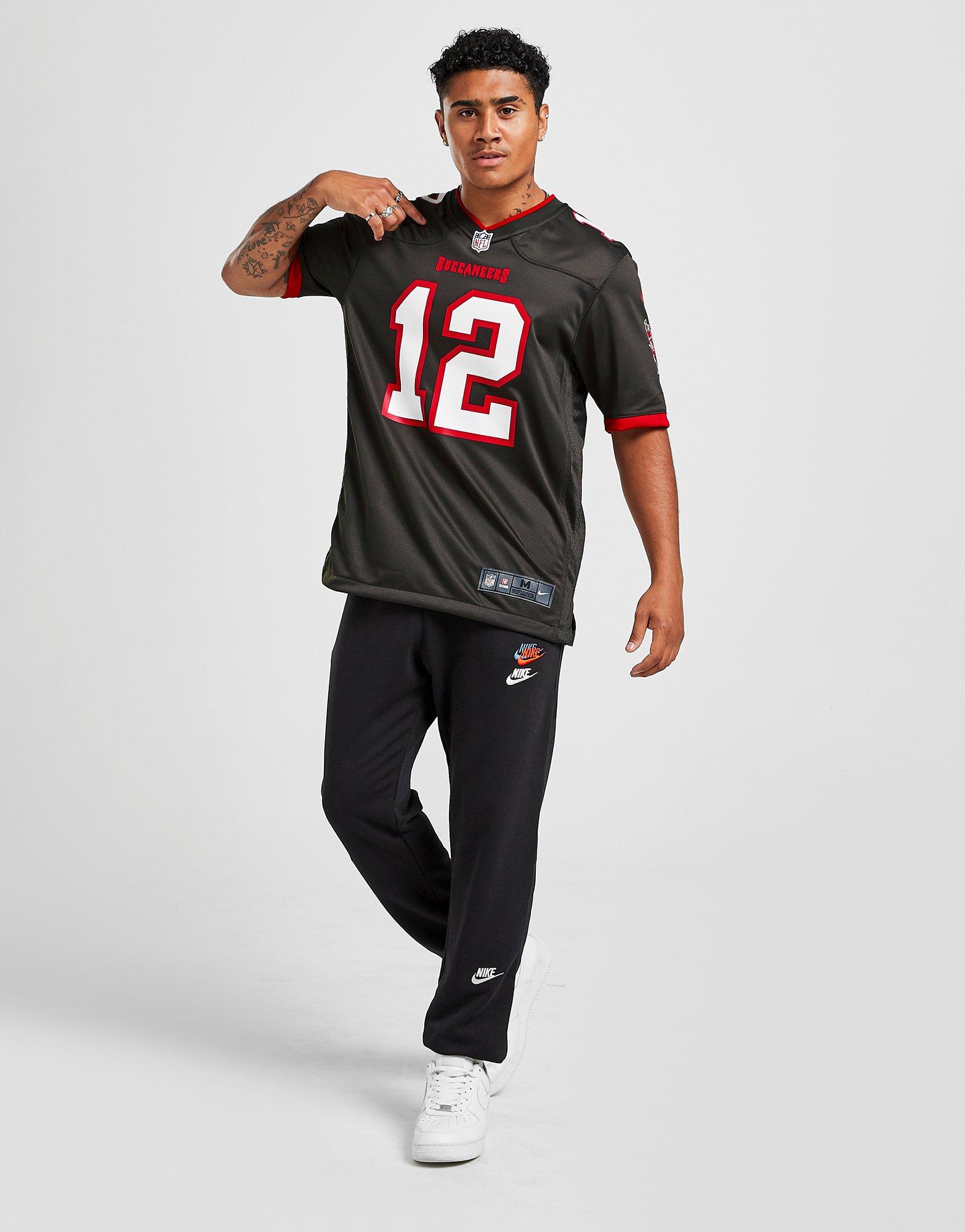 Nike Tampa Bay Buccaneers Brady #12 Jersey - Black - Mens