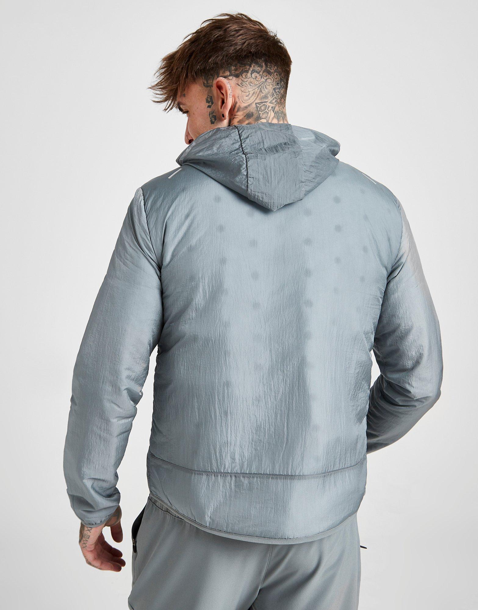 aerolayer hooded running jacket