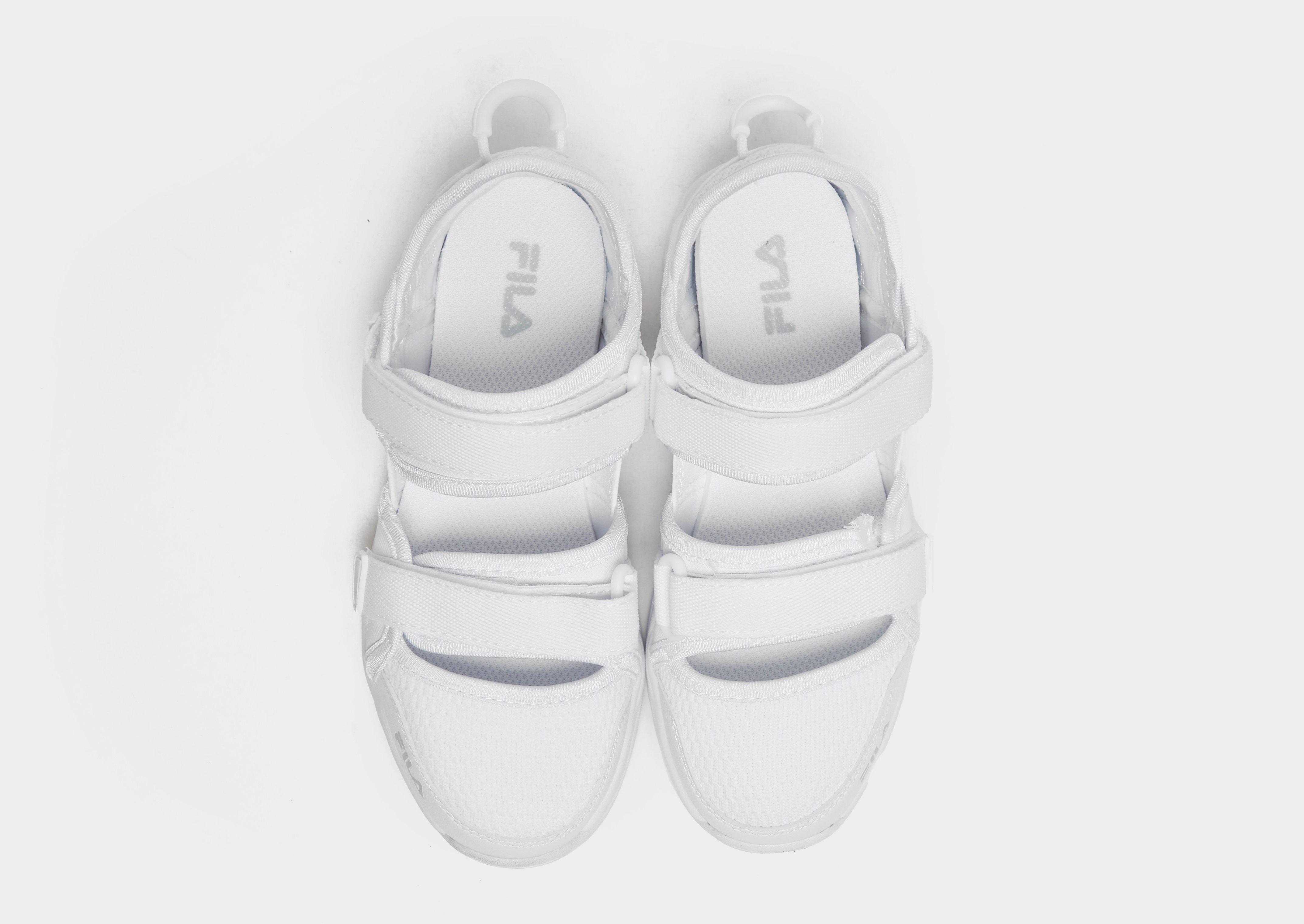 Fila white cheap velcro shoes