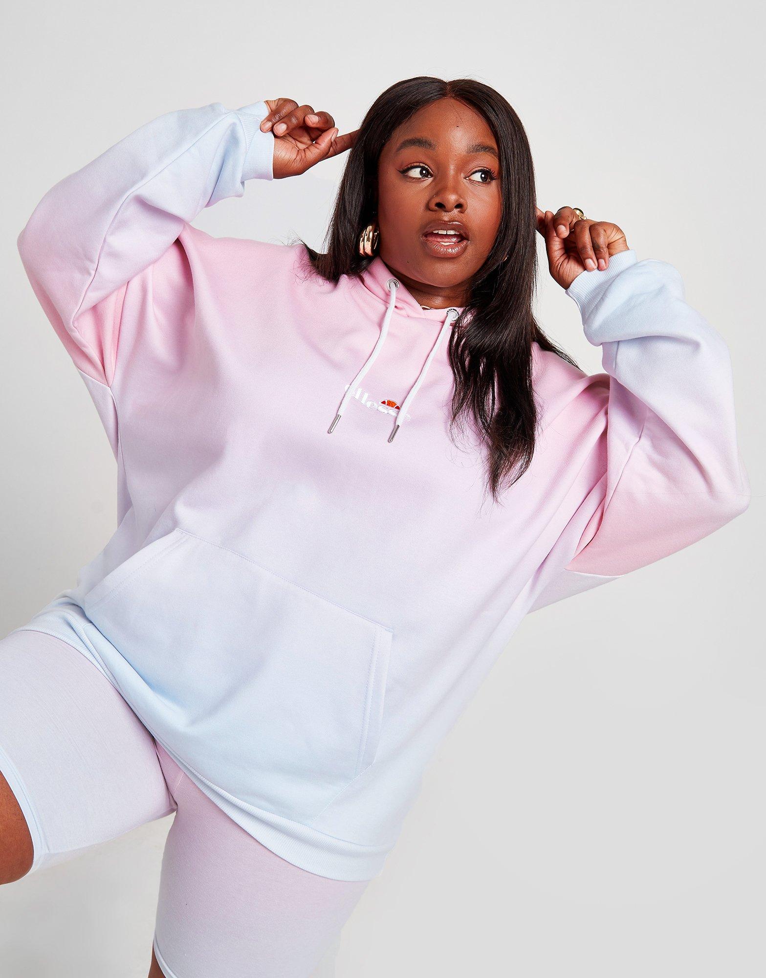 pink ellesse hoodie