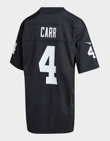 Nike NFL Las Vegas Raiders Carr #4 Jersey Junior