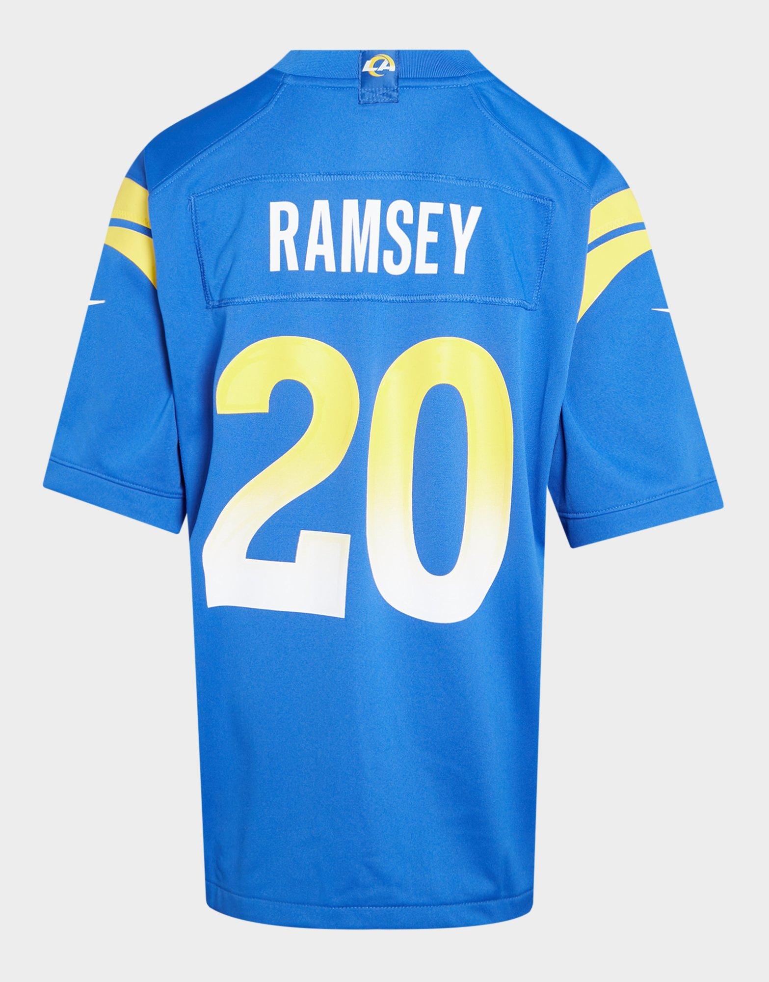 Blue Nike NFL Los Angeles Rams Ramsey #20 Jersey Junior - JD Sports