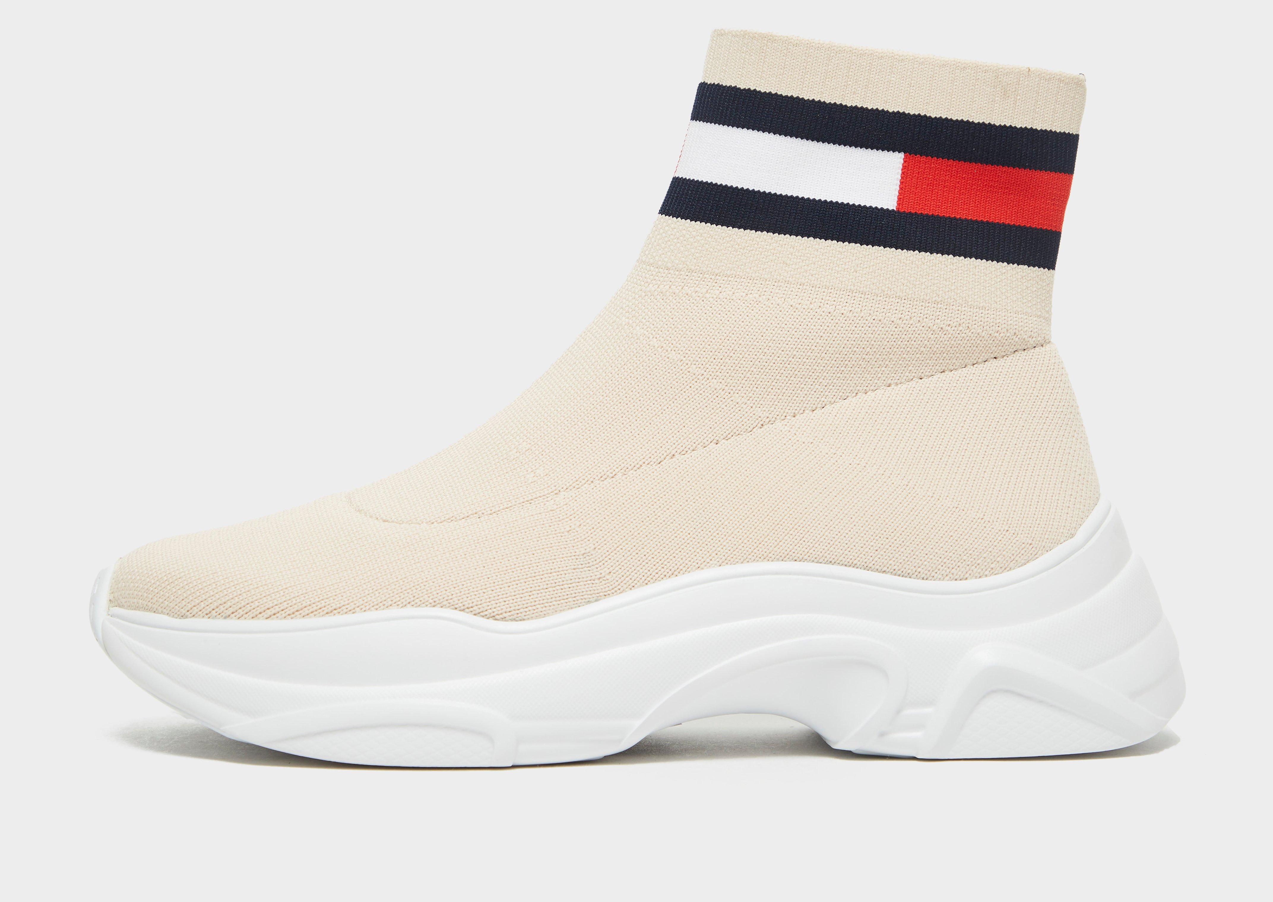 womens tommy hilfiger sock trainers