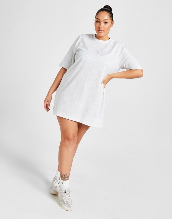 Grey Pink Soda Sport Essential Plus Size T Shirt Dress Jd Sports