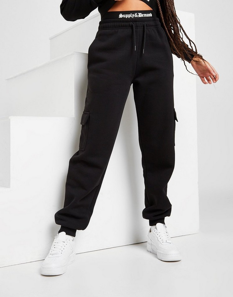 Black Supply & Demand Gothic Joggers JD Sports