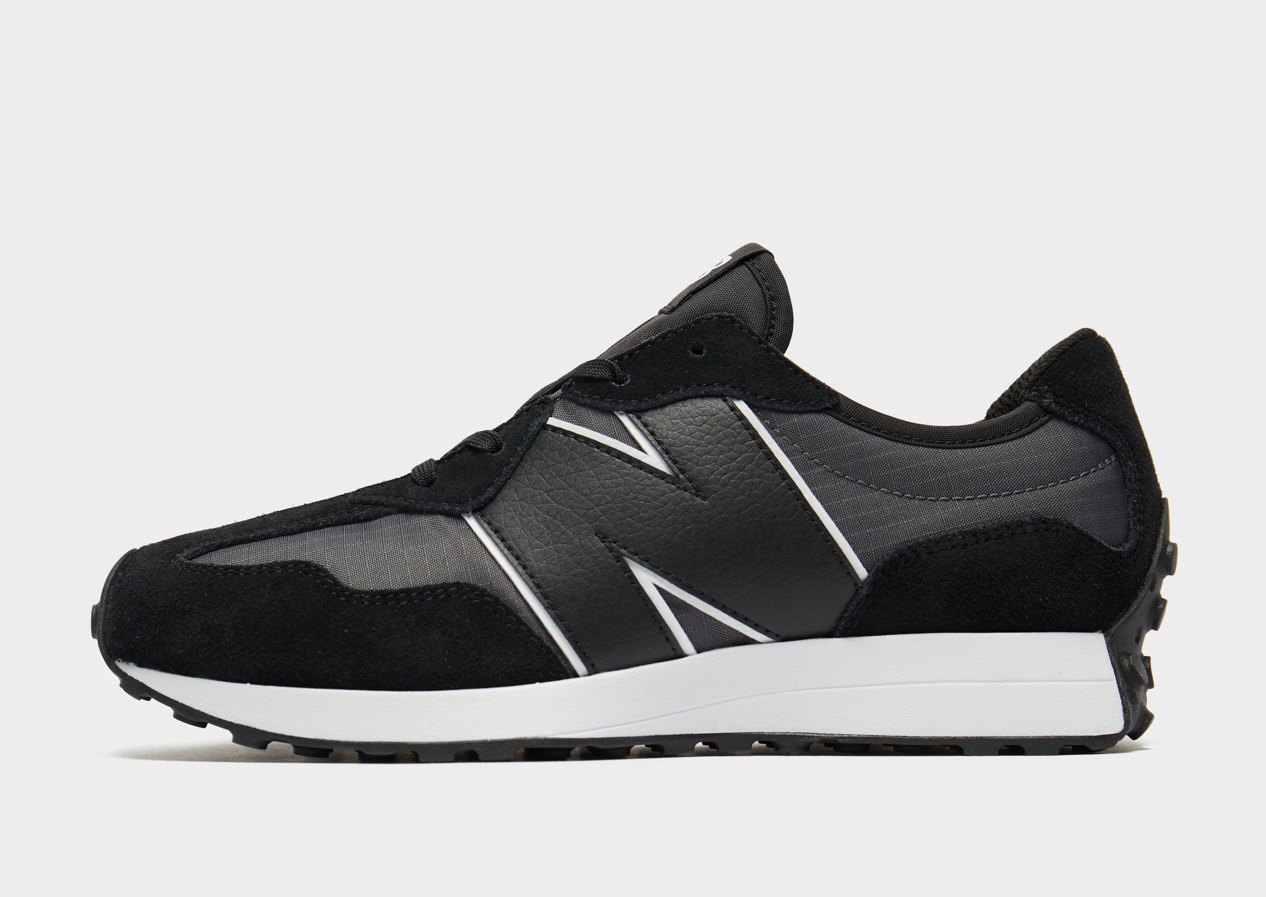 Black New Balance 327 Junior | JD Sports