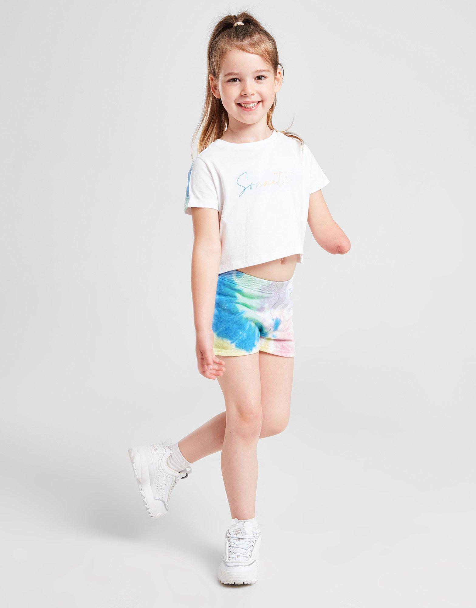 Girls Crop T-Shirt Junior JD Sports Bambina Abbigliamento Top e t-shirt T-shirt Polo 