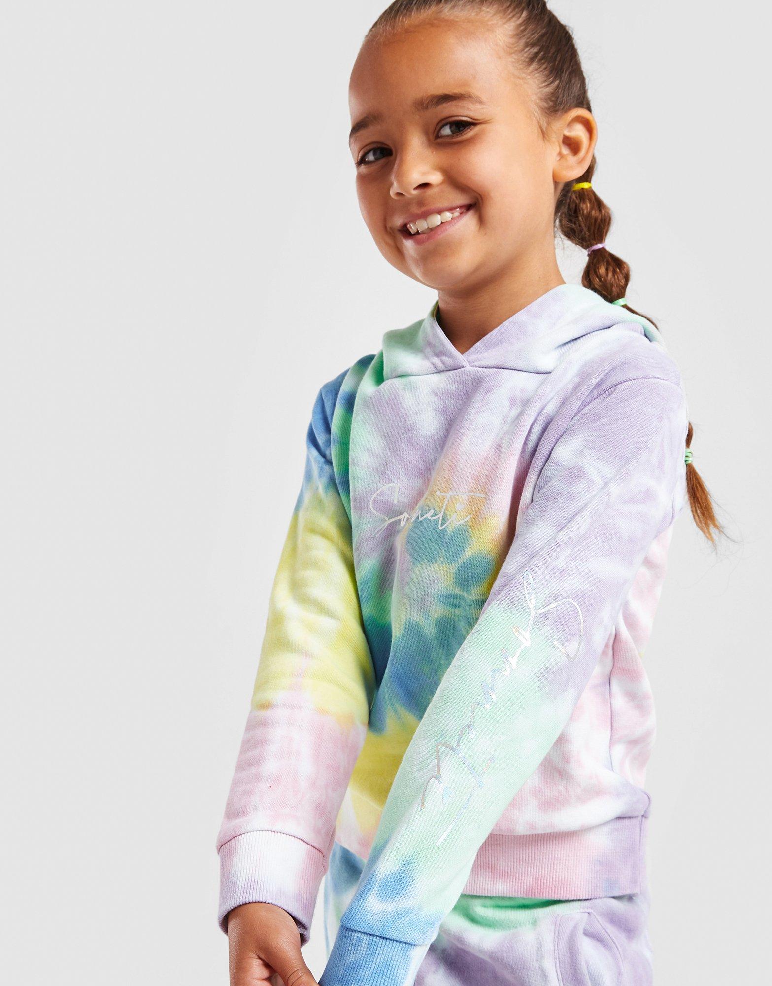 Sonneti Girls' Mini Tie Dye Tracksuit Children