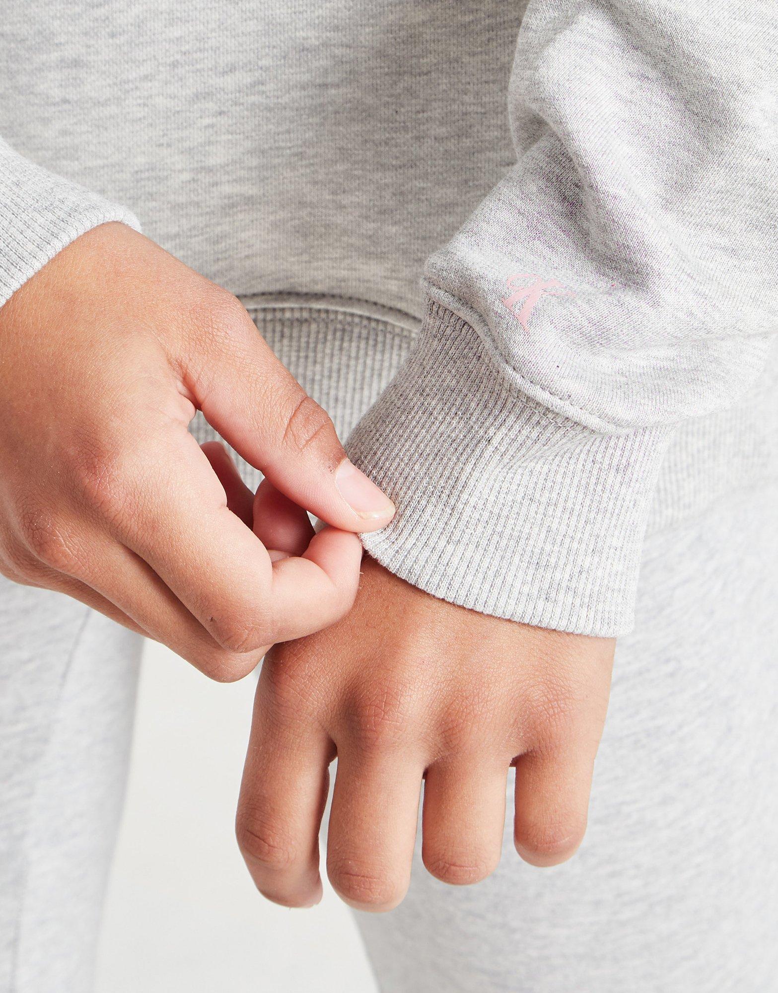 Calvin Klein Girls' Institutional Logo Hoodie Junior