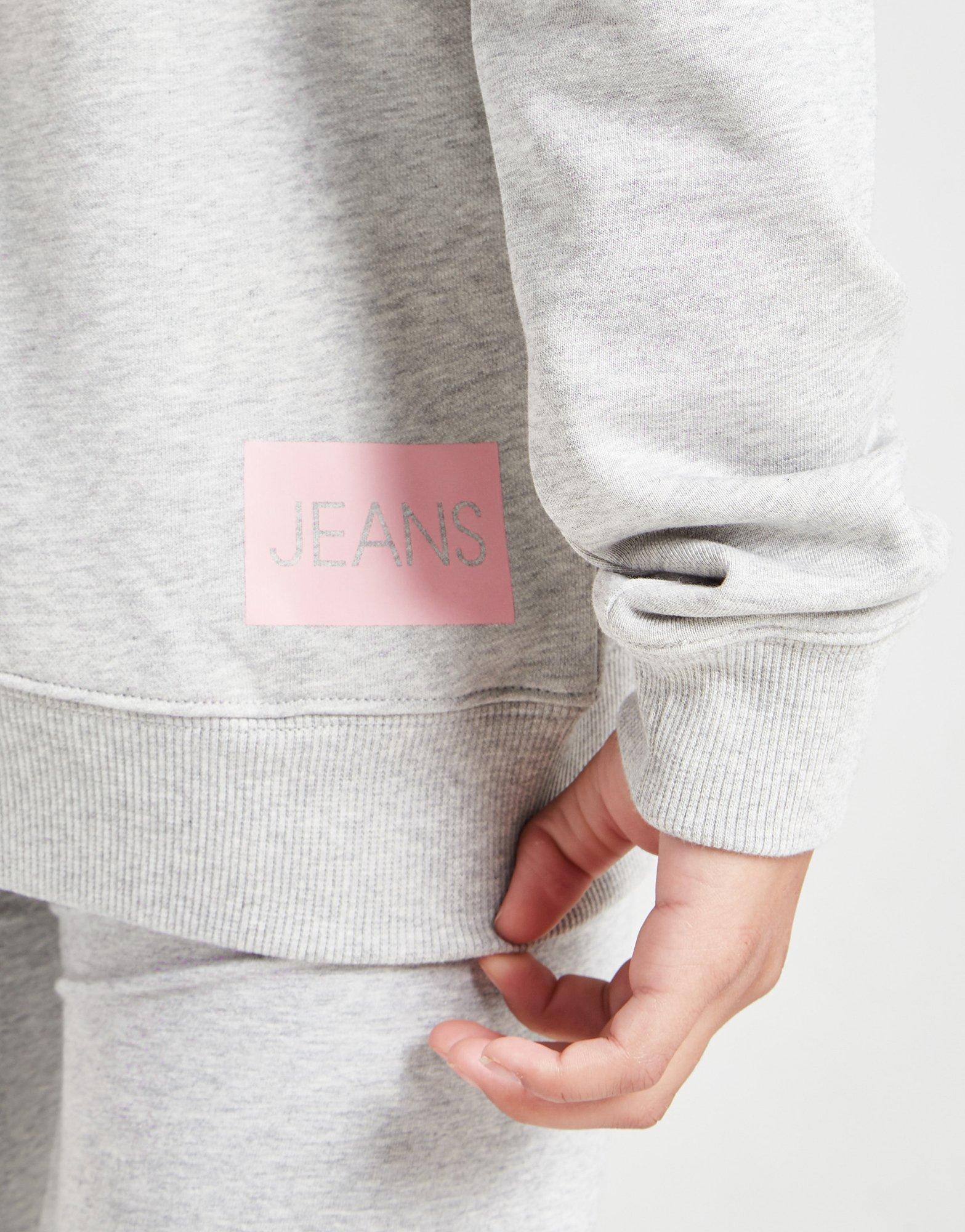 Calvin Klein Girls' Institutional Logo Hoodie Junior