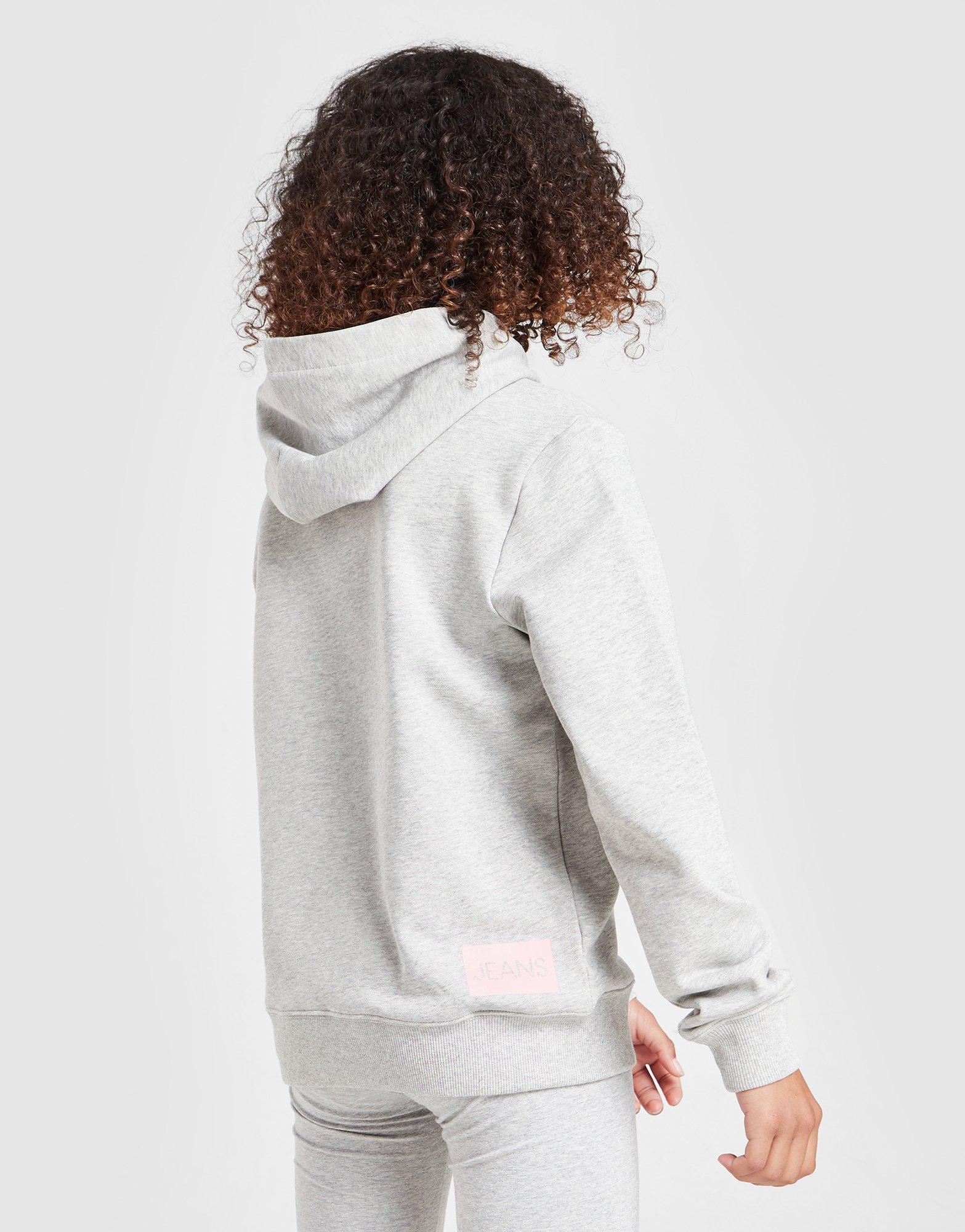 Calvin Klein Girls' Institutional Logo Hoodie Junior