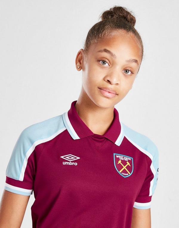 Umbro West Ham United Fc 2021 22 Home Shirt Kinder Rot Jd Sports