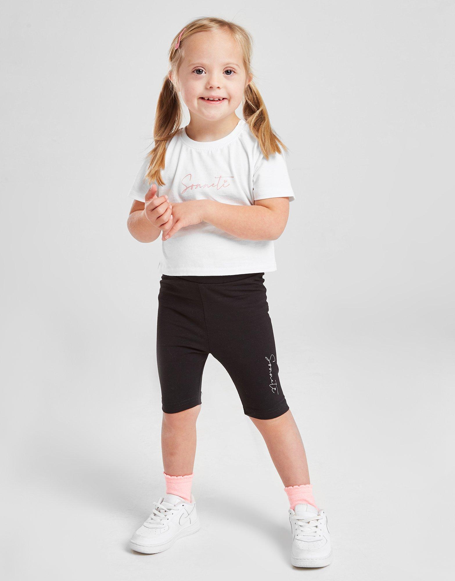 Sonneti Girls' Micro Essential T-Shirt/Shorts Set Infant
