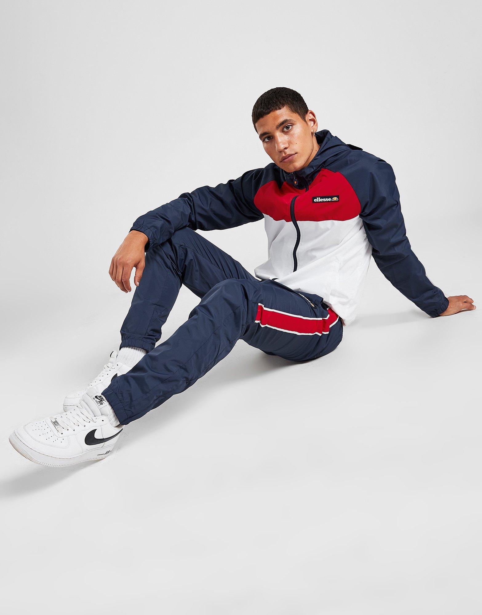 ellesse colour block woven tracksuit