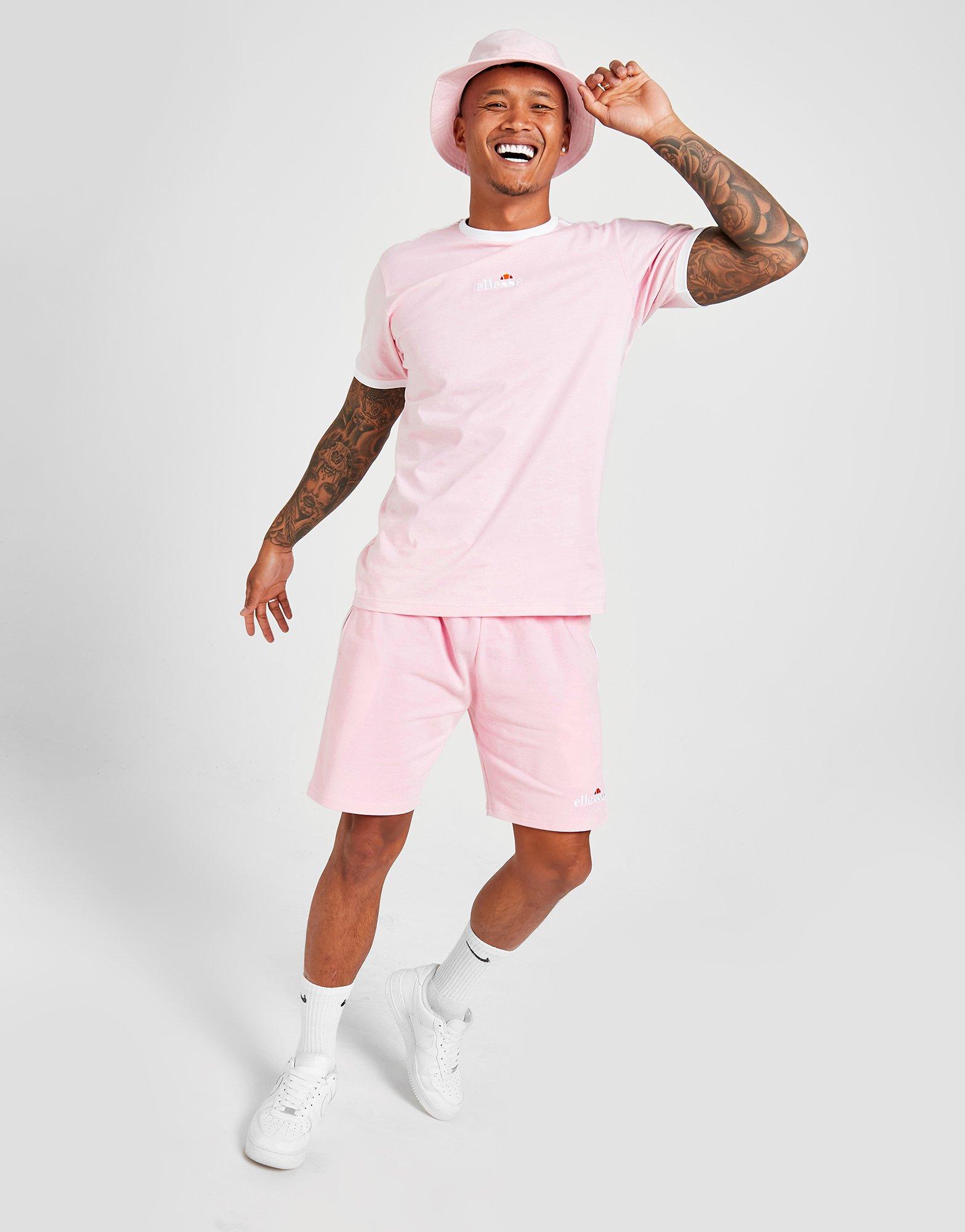 pink ellesse shorts
