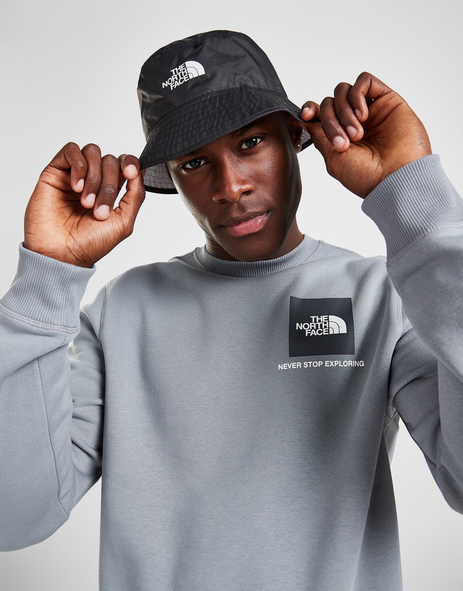 the north face men's novelty box crew pullover