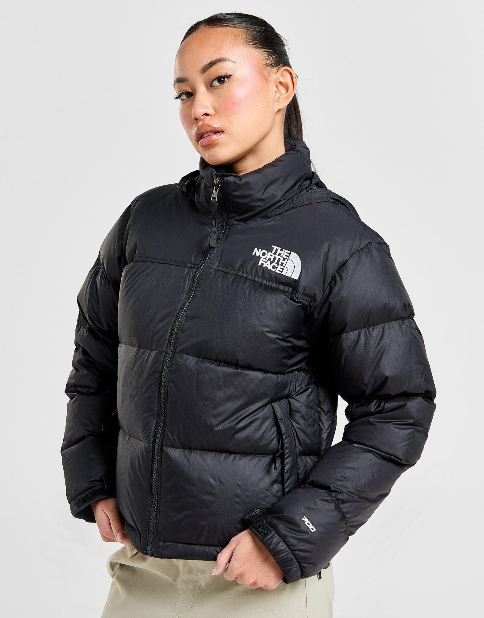 Sort The North Face Nuptse 1996 Jakke - Sports Danmark