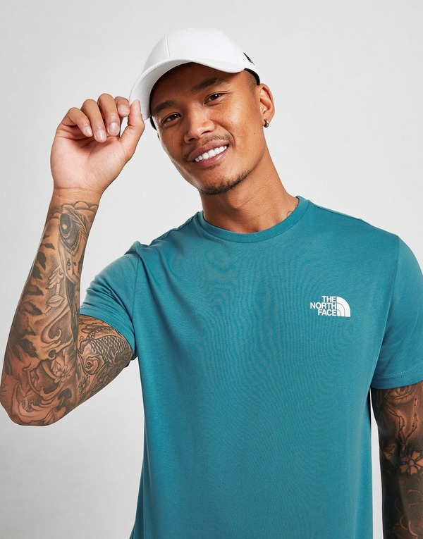 Blue The North - Simple T-Shirt Global JD Dome Sports Face