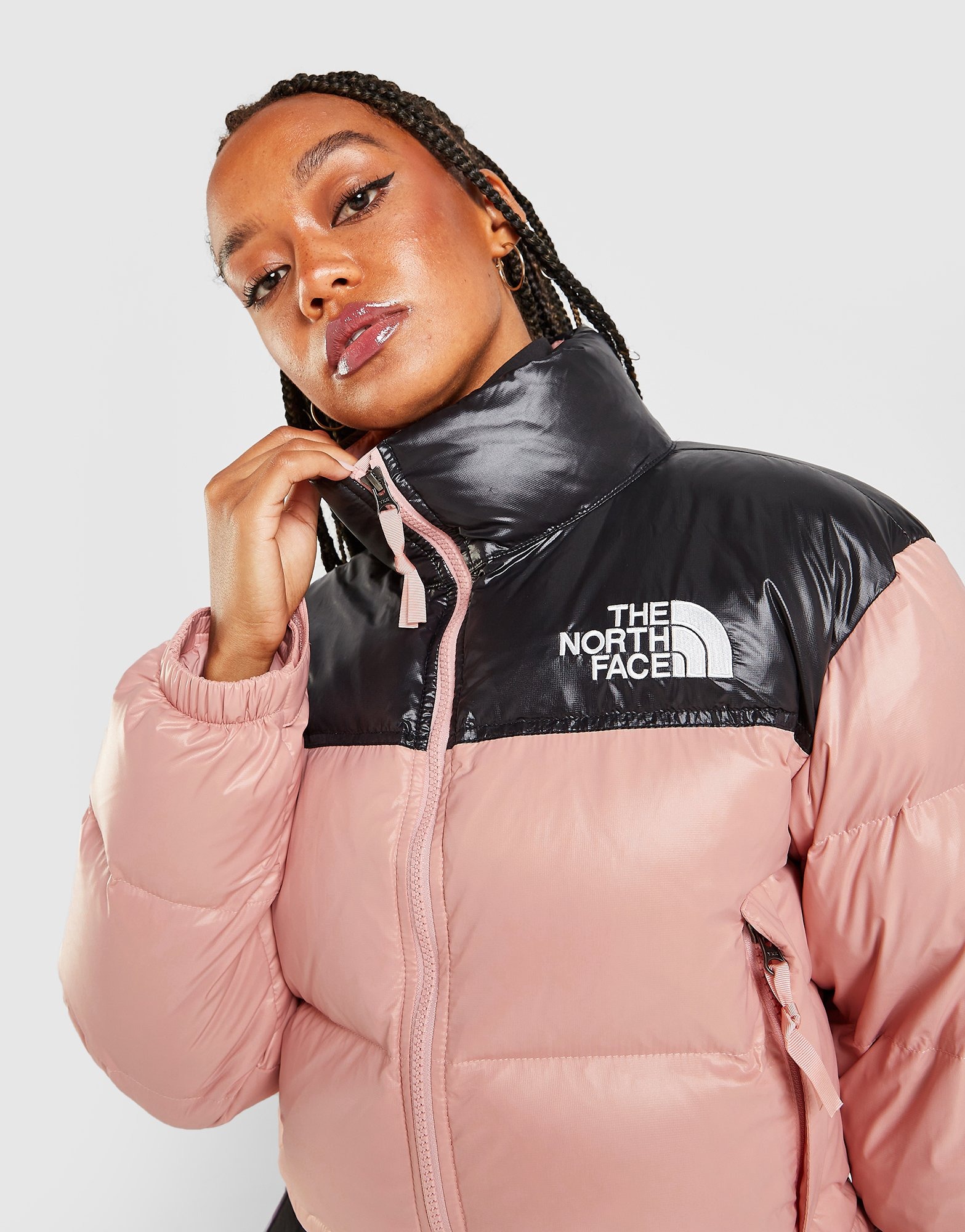 Acheter Rose The North Face Veste Courte Nuptse Femme