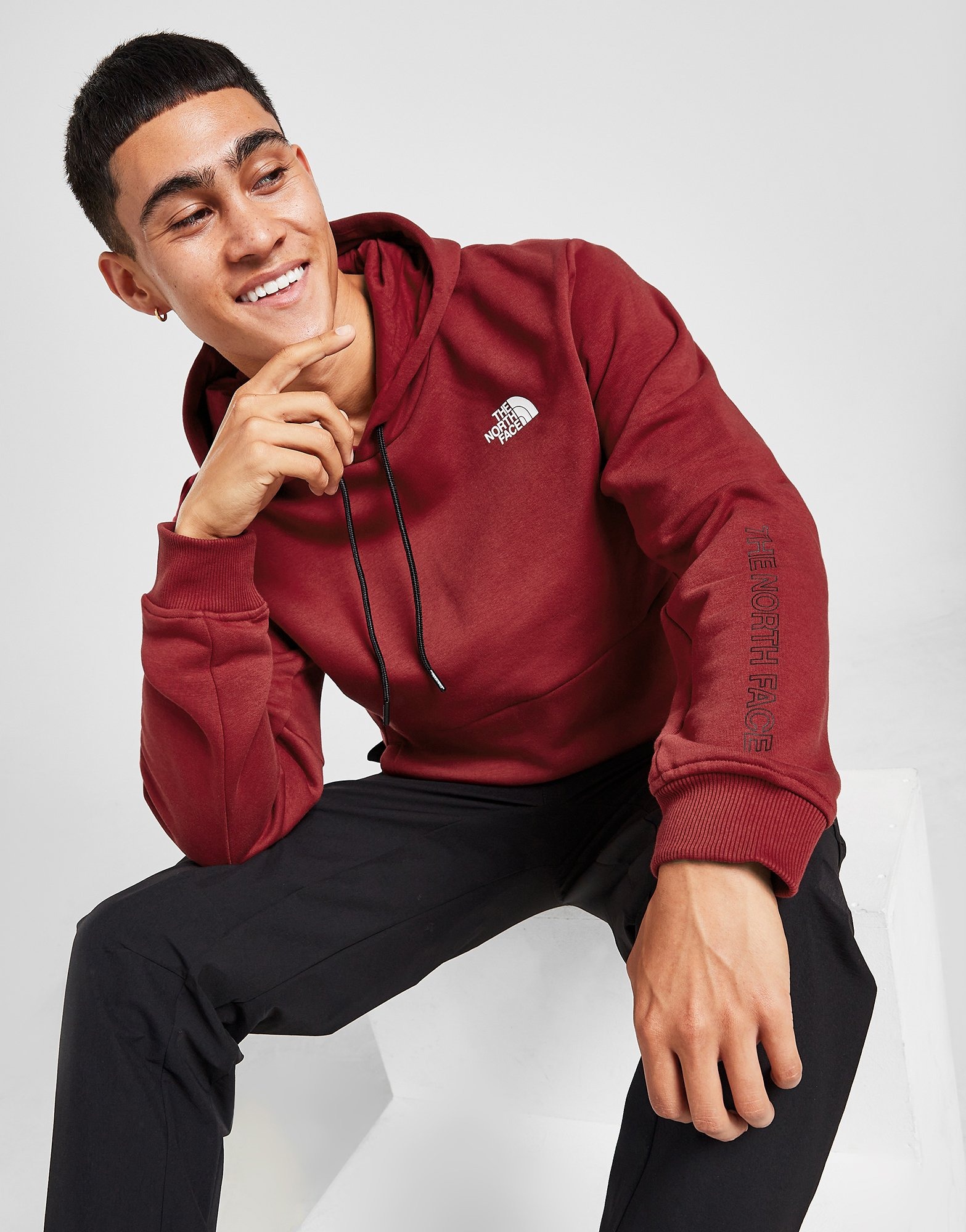 Red The North Face Simple Dome Hoodie - JD Sports NZ
