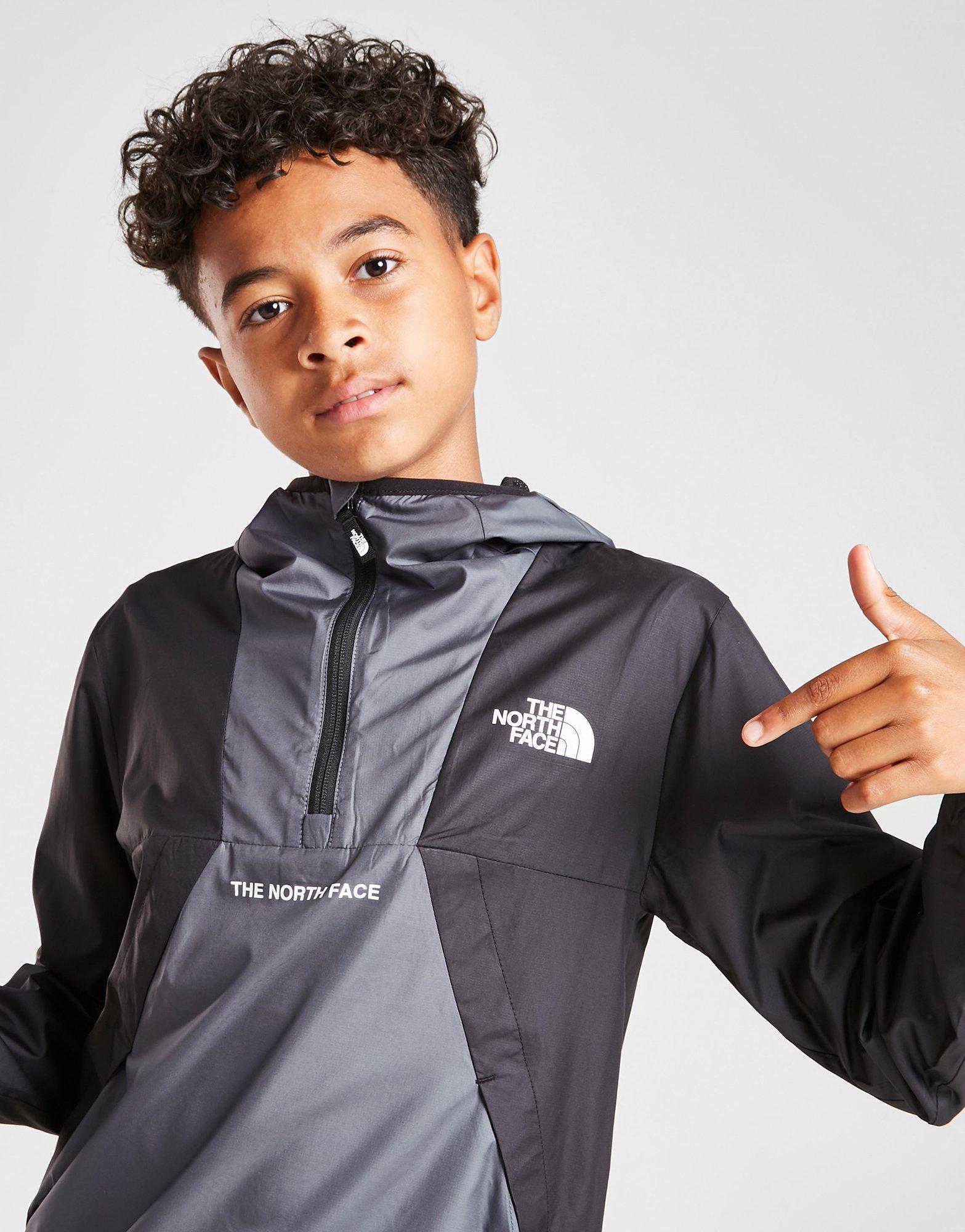 The North Face 1/2 Zip Hooded Lightweight Jacket Junior