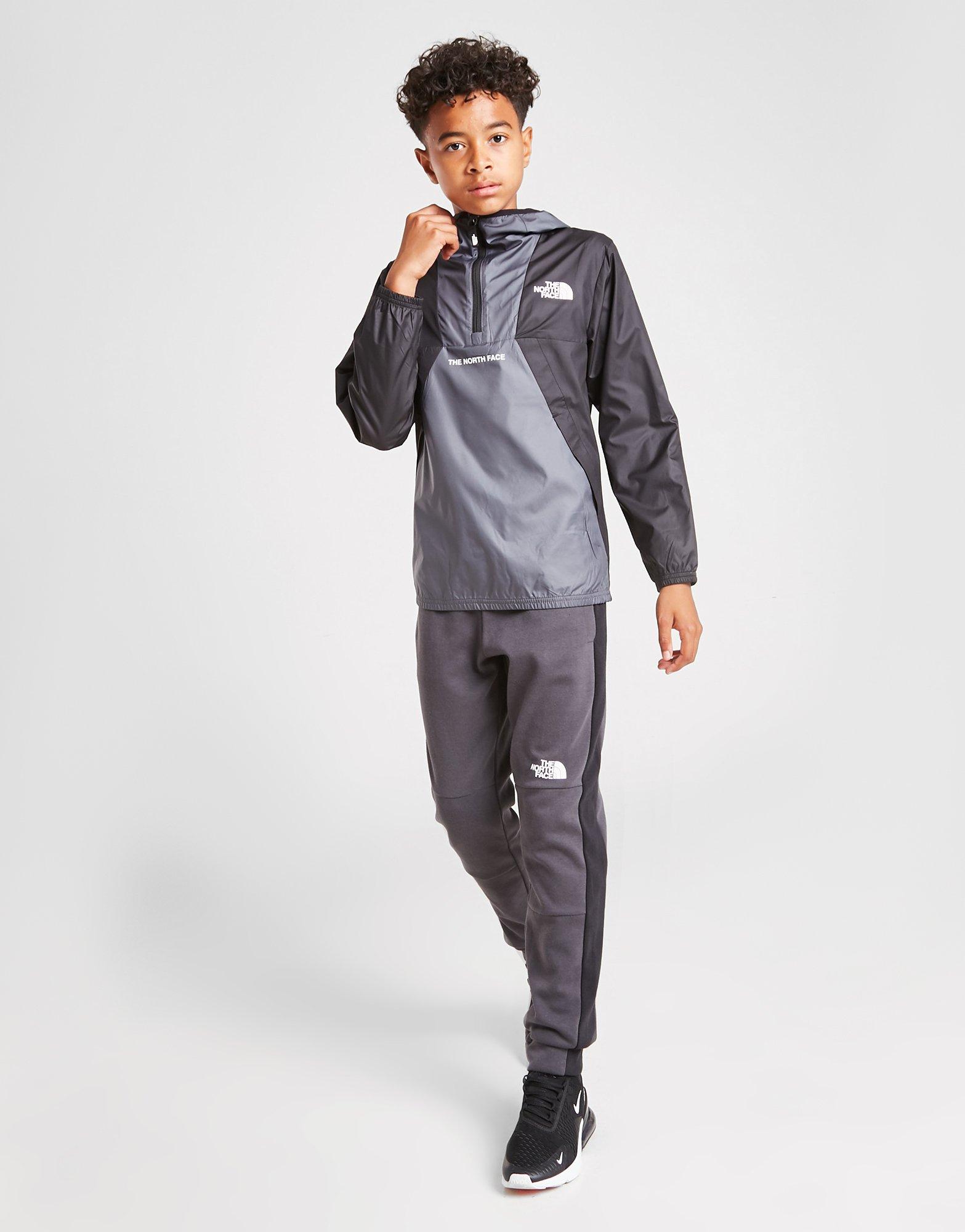 The North Face 1/2 Zip Hooded Lightweight Jacket Junior