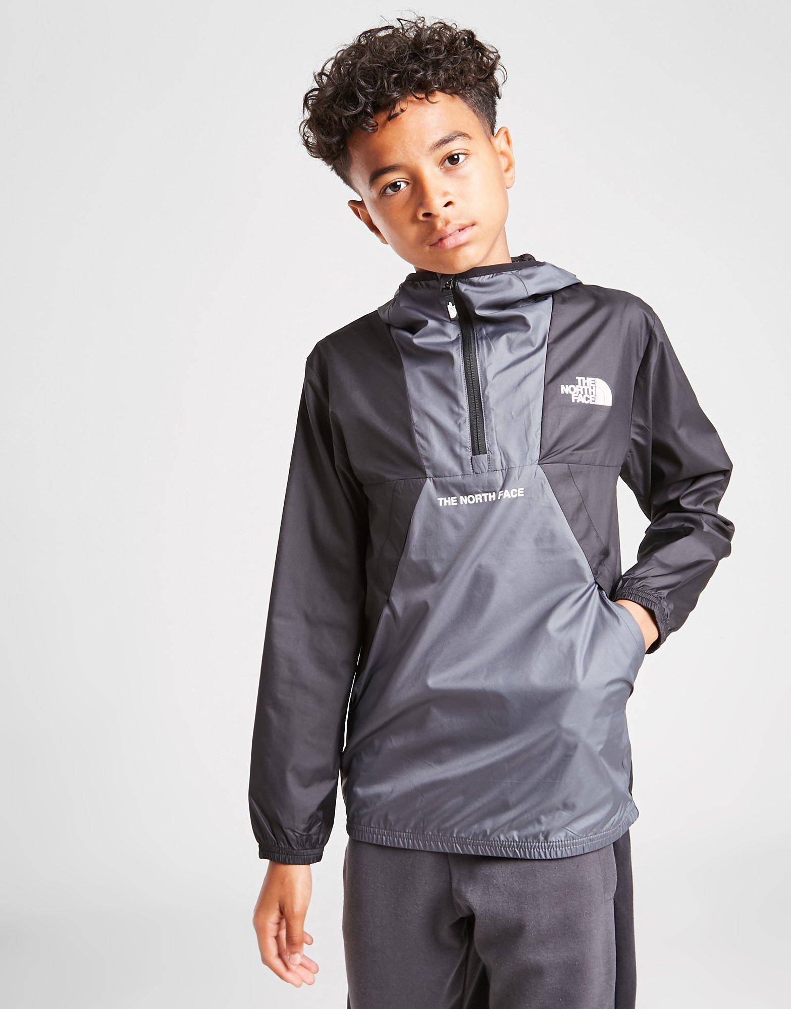 The North Face 1/2 Zip Hooded Lightweight Jacket Junior