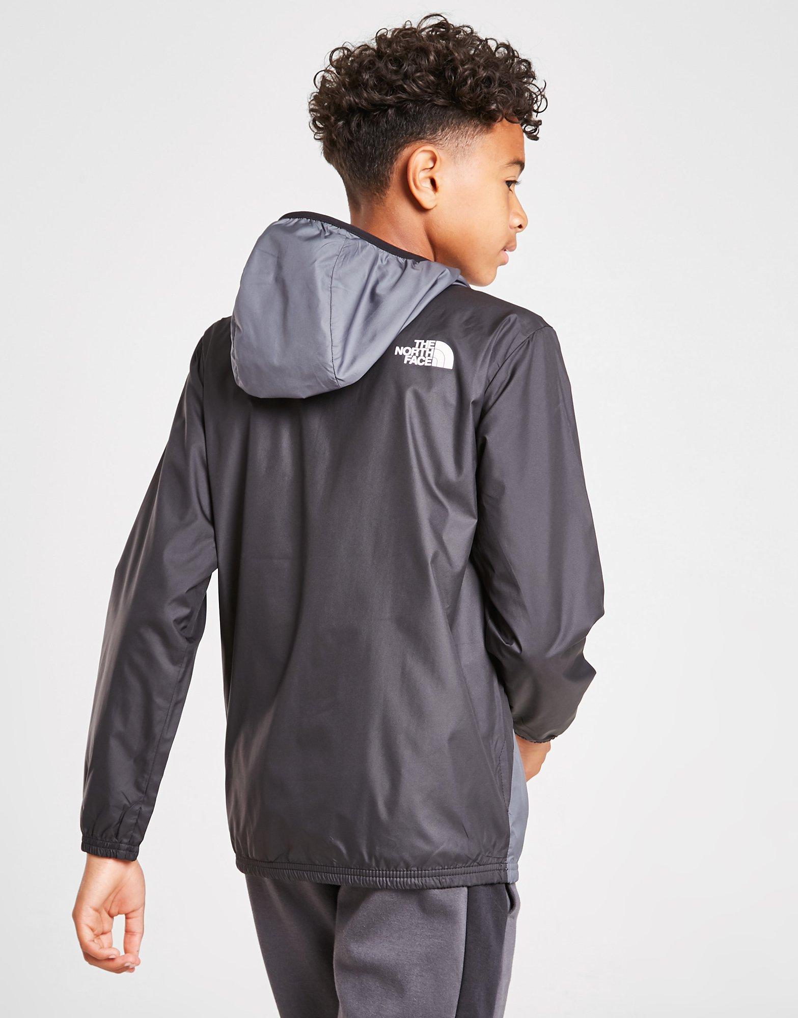The North Face 1/2 Zip Hooded Lightweight Jacket Junior
