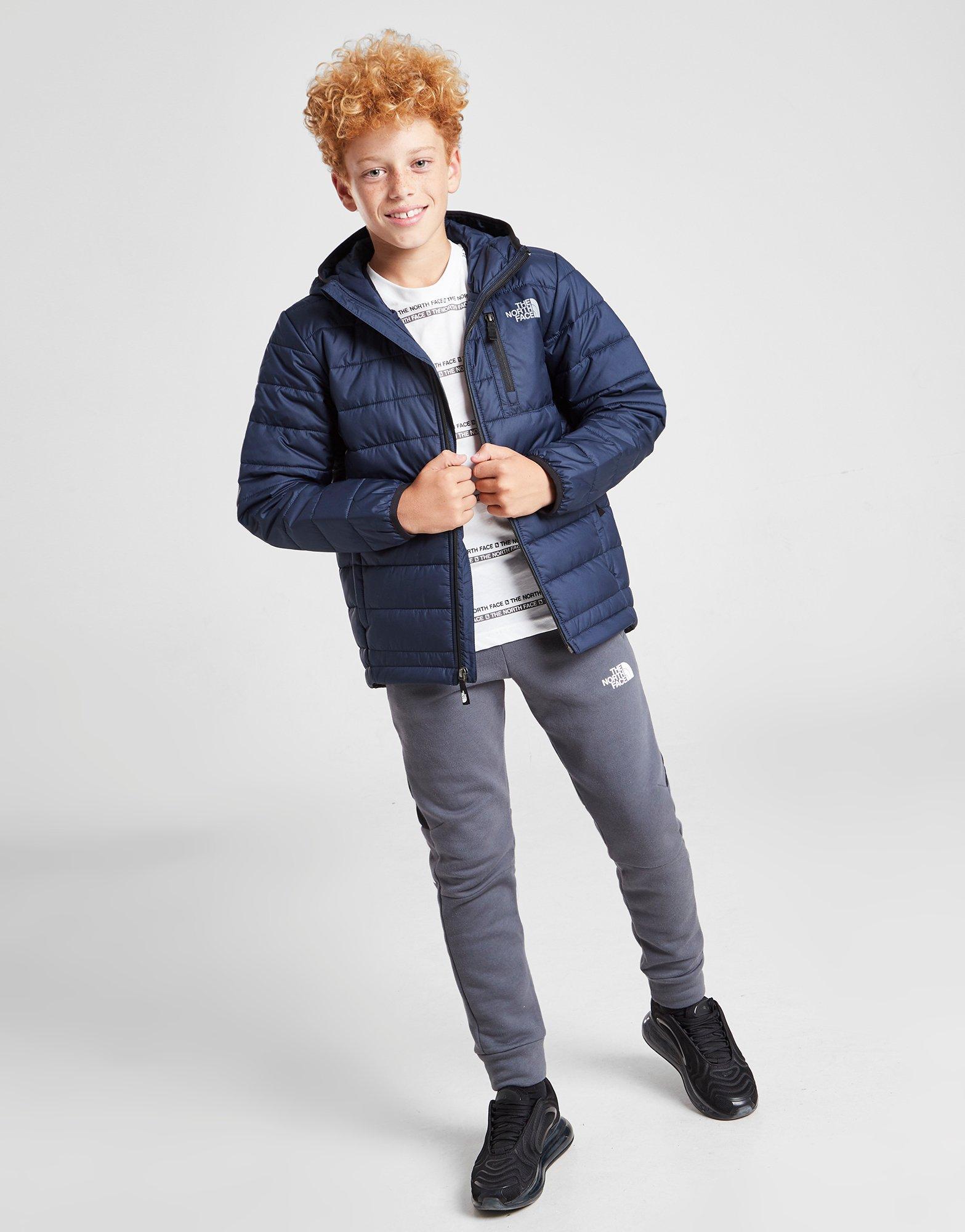 north face padded jacket junior