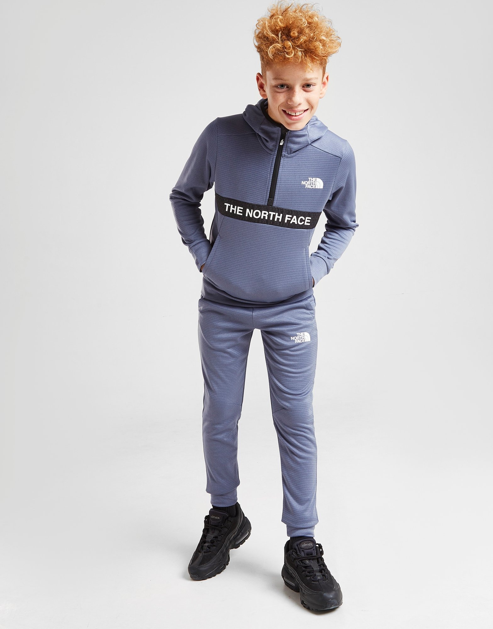 the north face ampere 1 2 zip hoodie junior