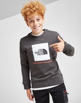 The North Face Box Logo Crew Sweatshirt Junior