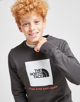 The North Face Box Logo Crew Sweatshirt Junior