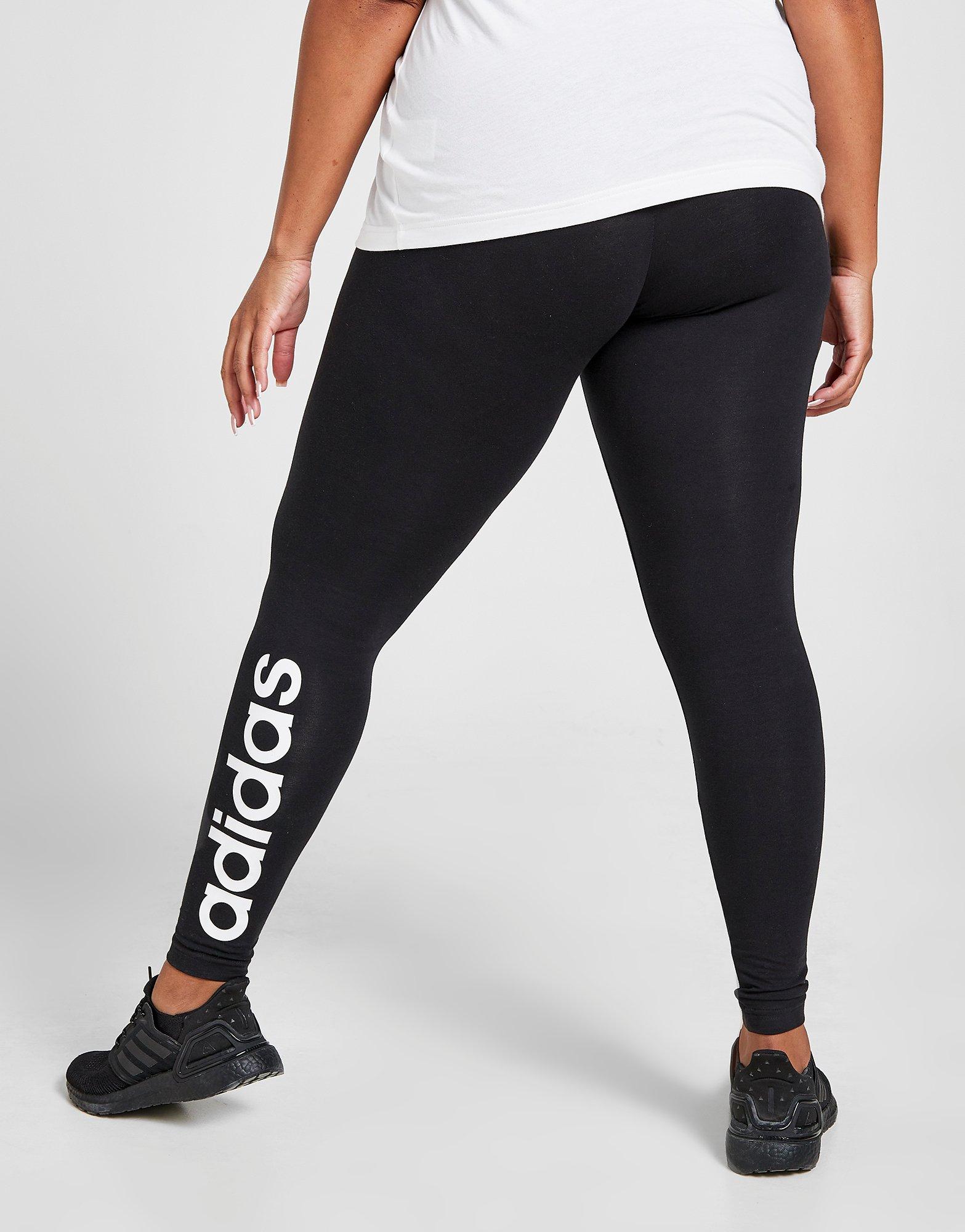 adidas Core Linear Logo Plus Size Leggings