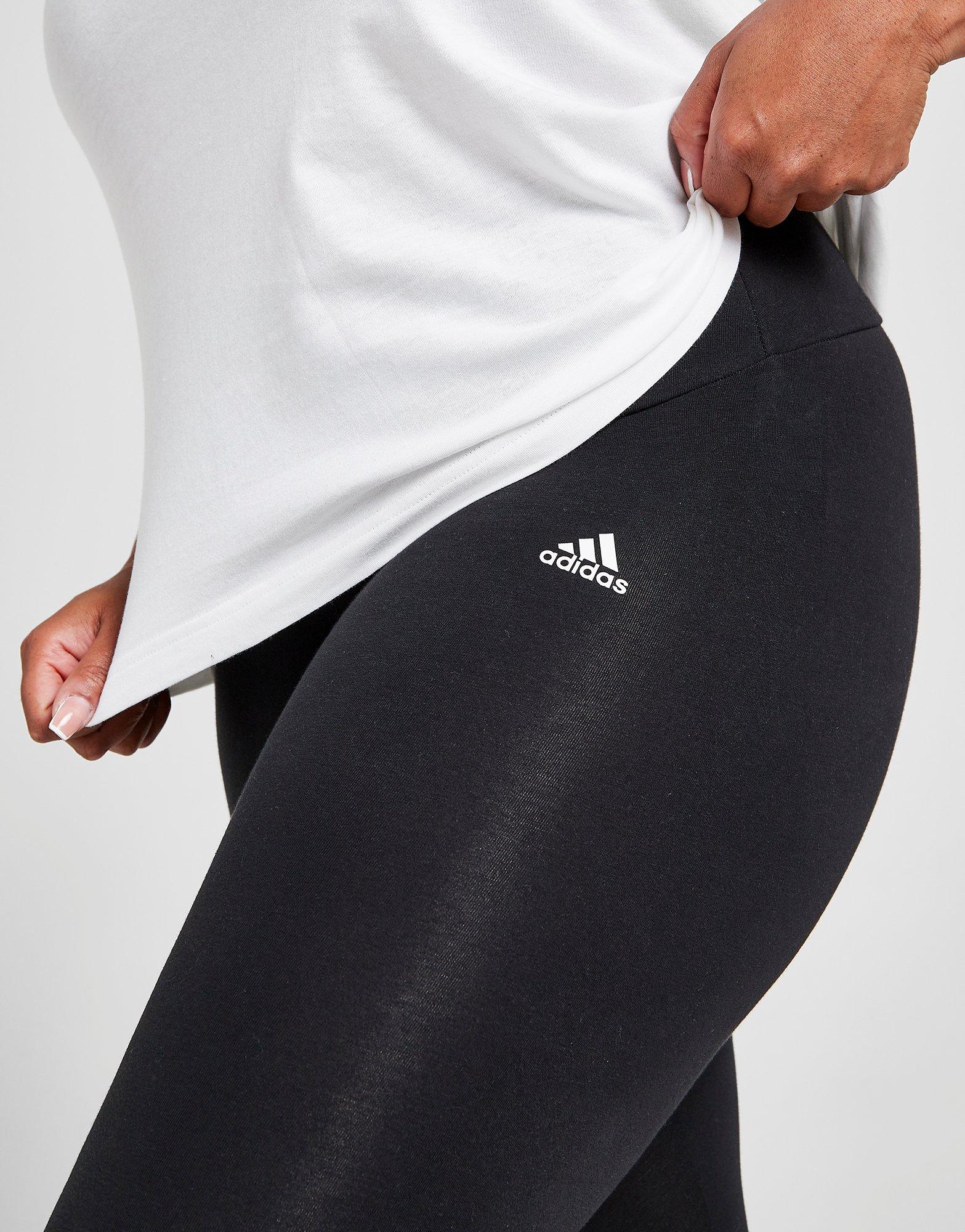 adidas Core Linear Logo Plus Size Leggings