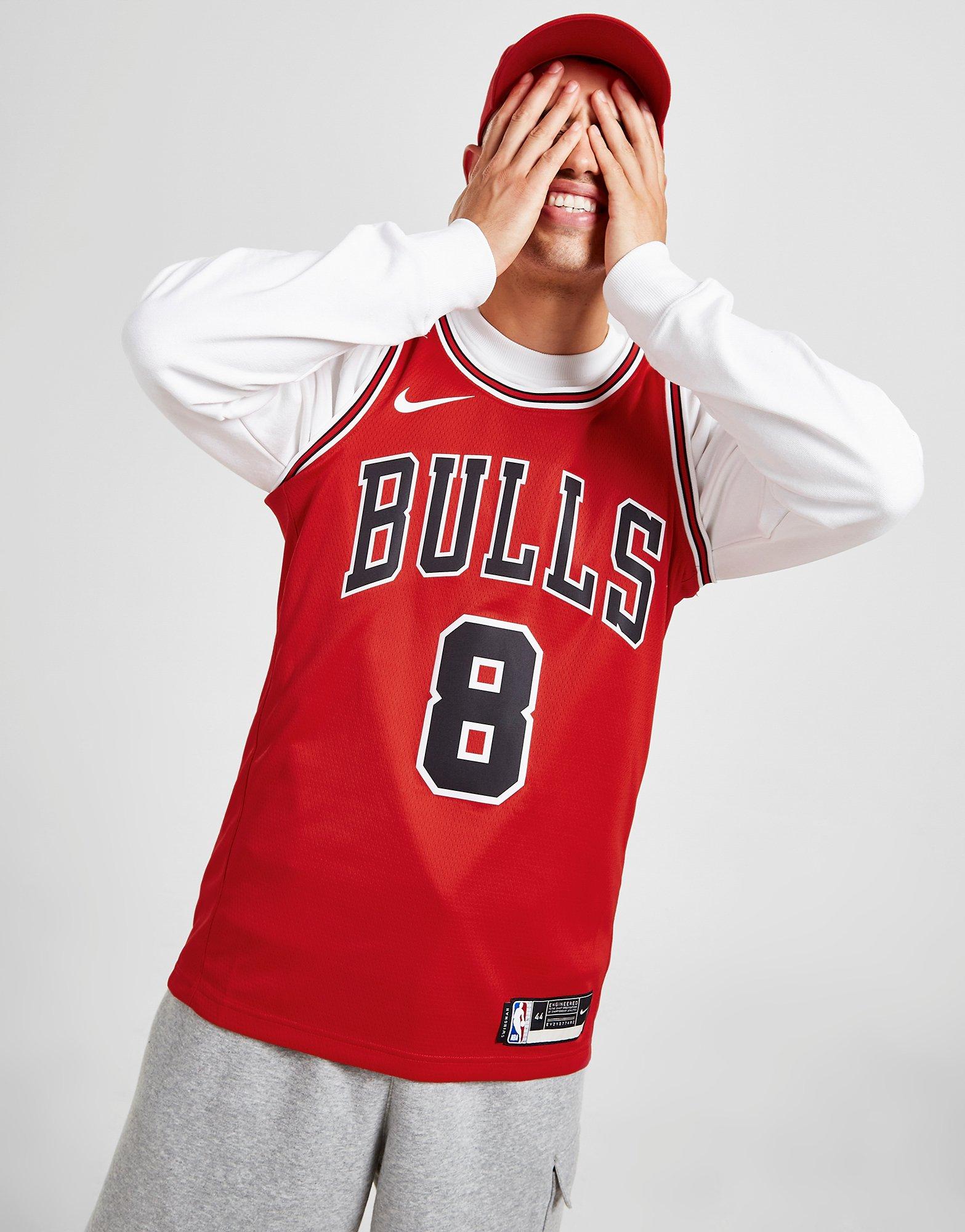 Nike Lauri Markkanen Bulls Icon Edition 2020 Nba Swingman Trikot Weiss Jd Sports