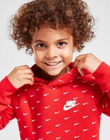 Nike All Over Swoosh Print Overhead Tuta Bambino