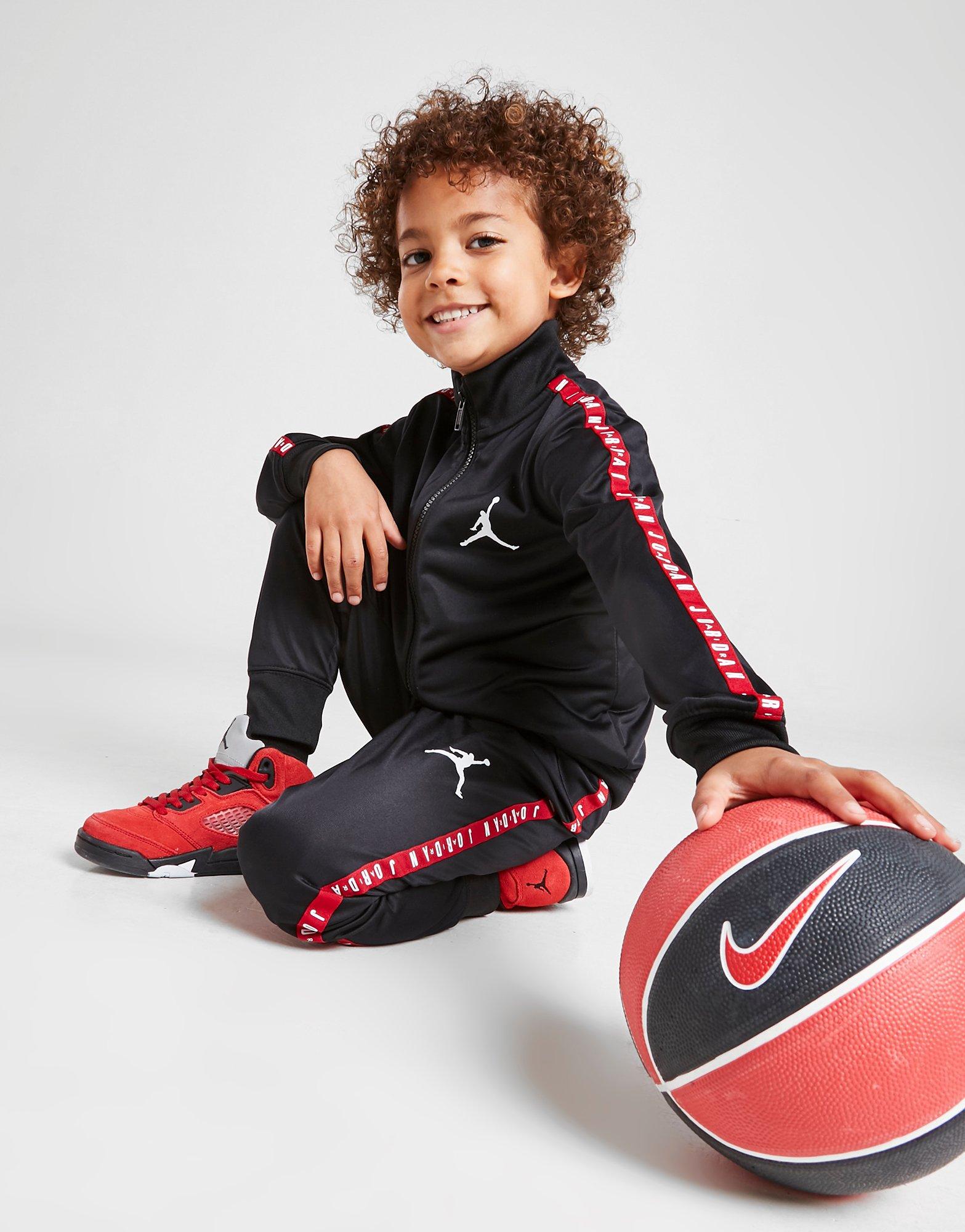 Black Jordan Air Poly Tracksuit Children JD Sports Global