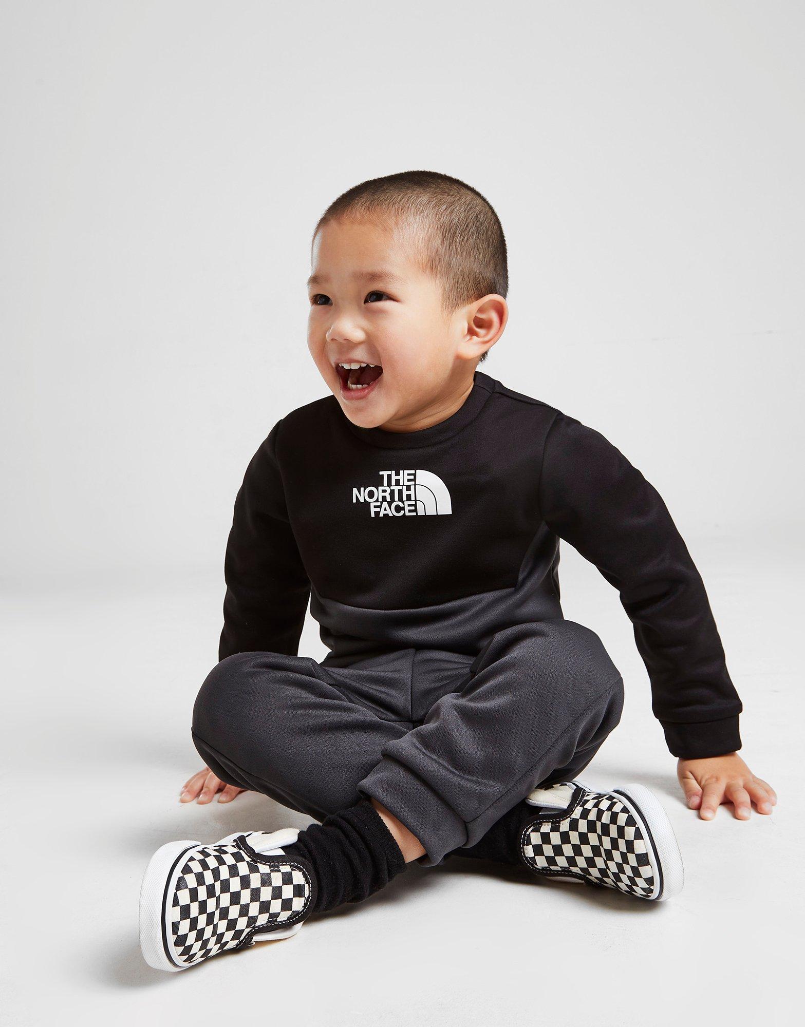 north face infant tracksuit