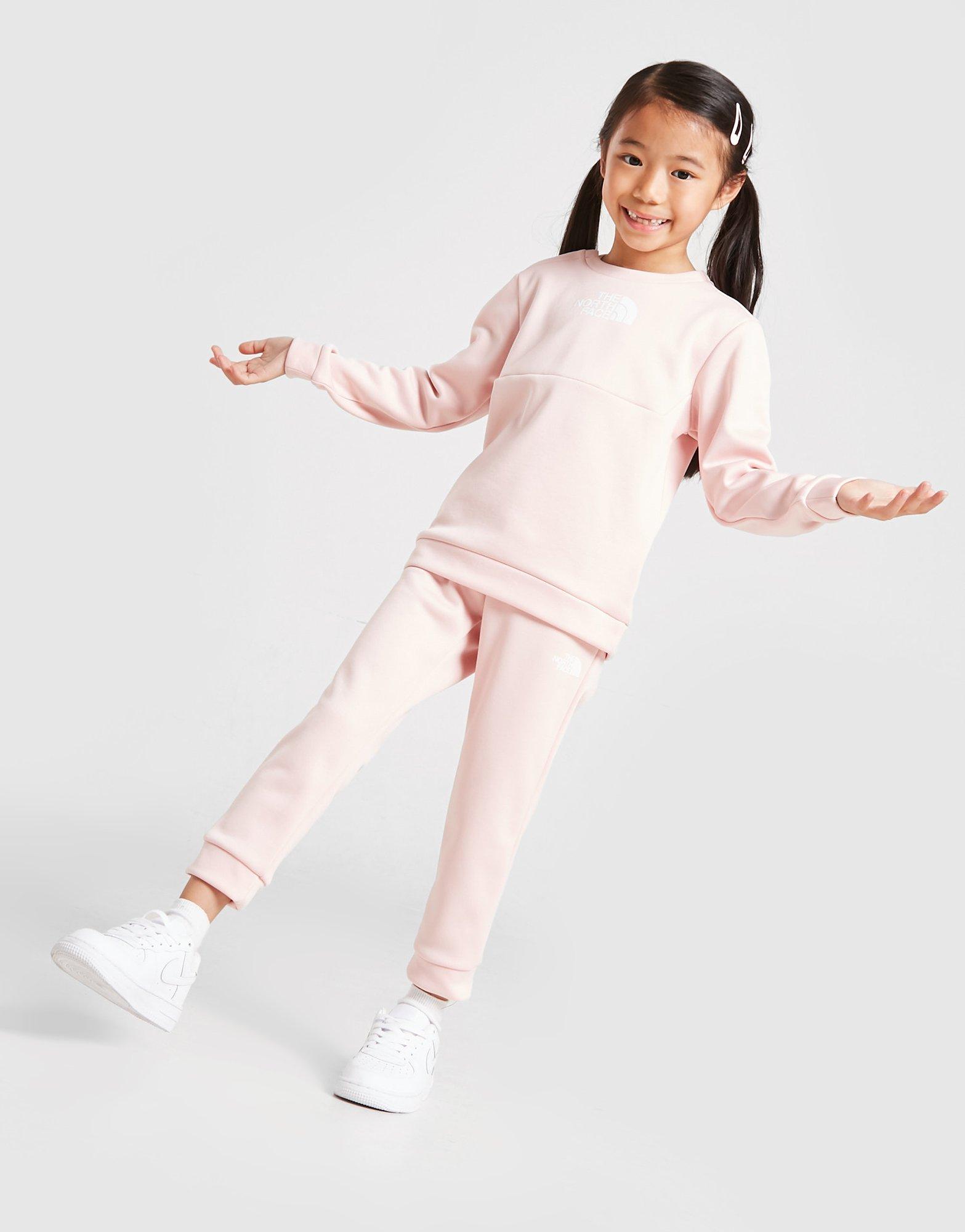 north face girls tracksuit
